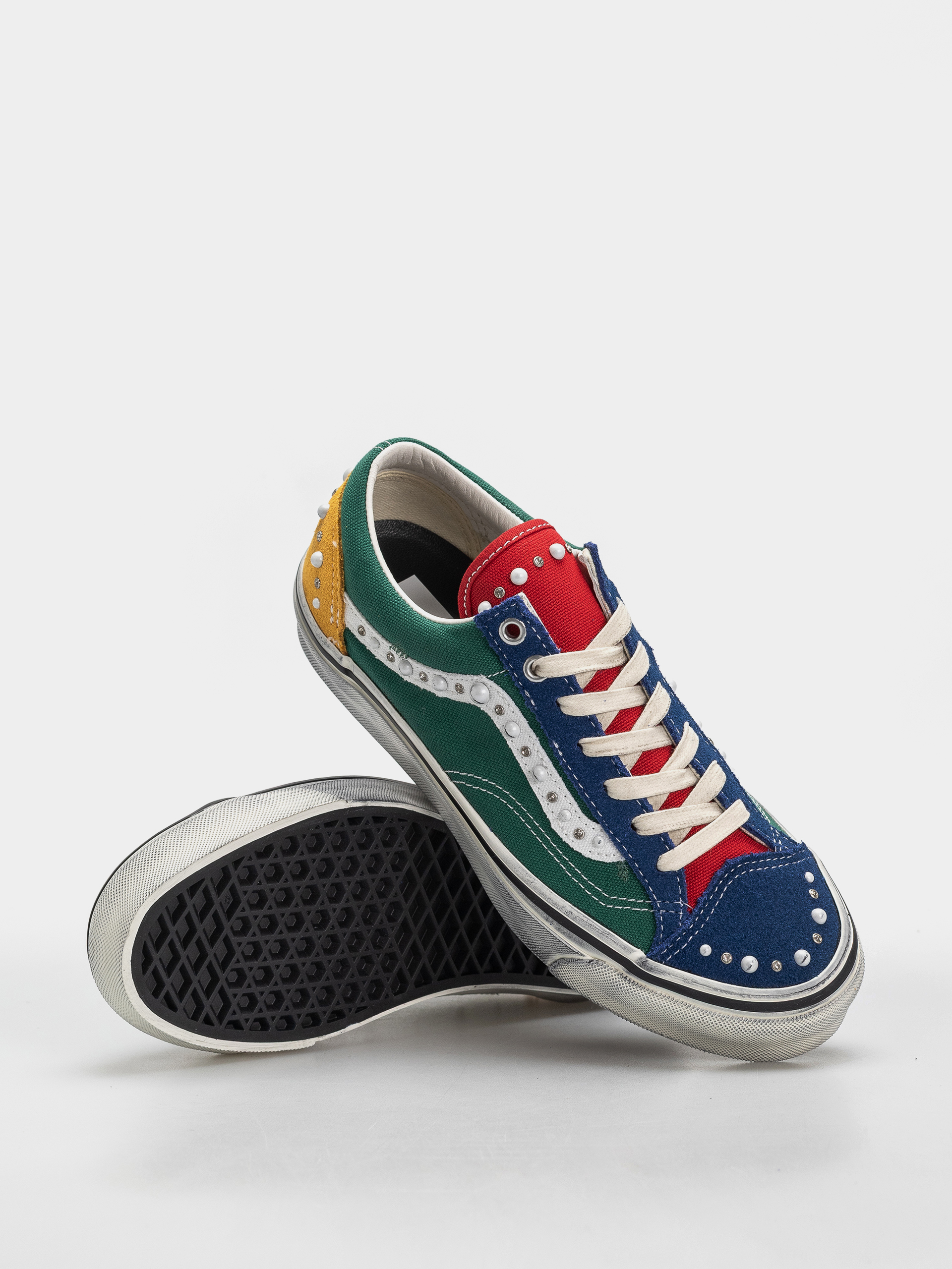 Topánky Vans Lx Old Skool 36 (green/multi)