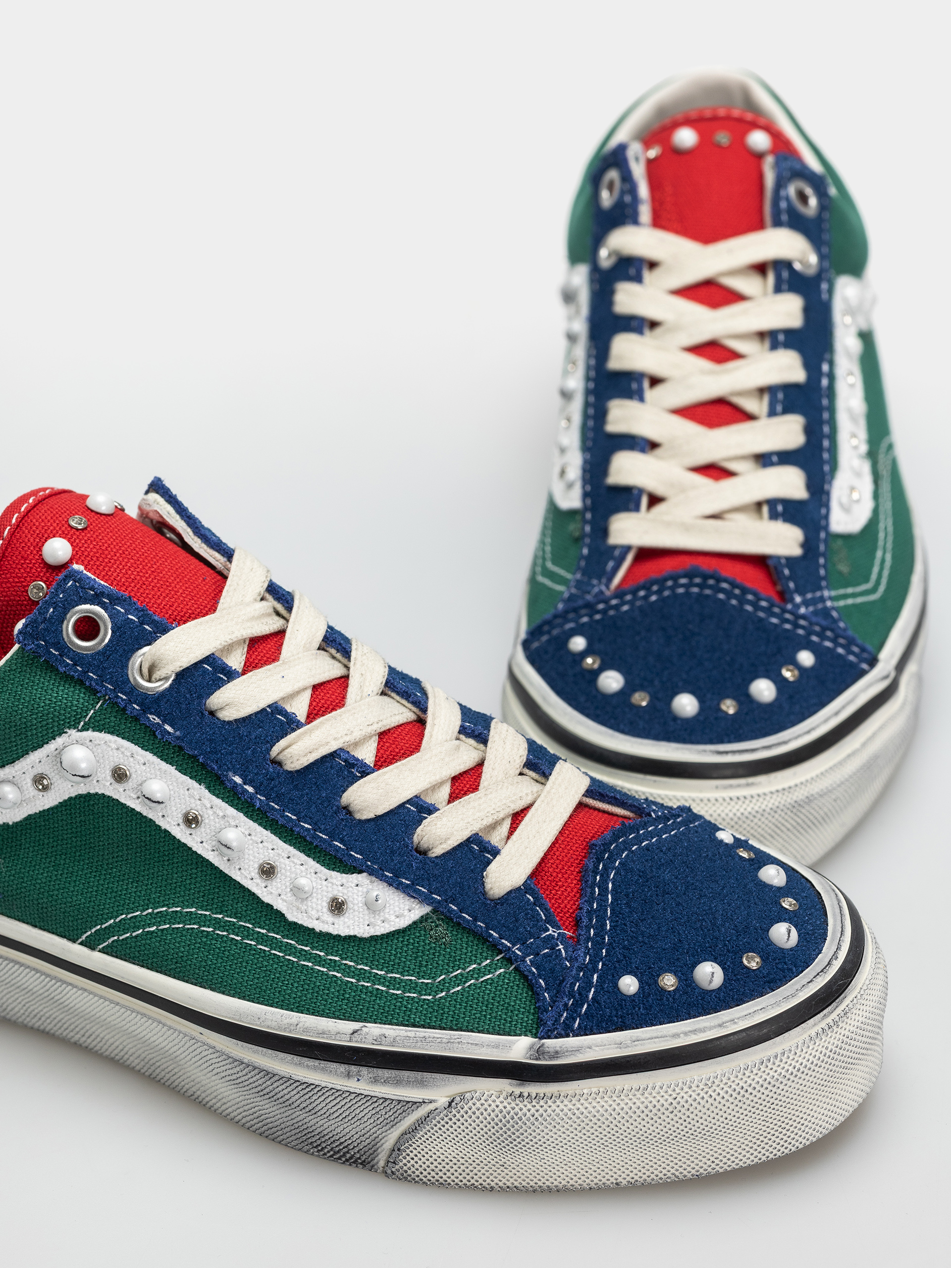 Topánky Vans Lx Old Skool 36 (green/multi)