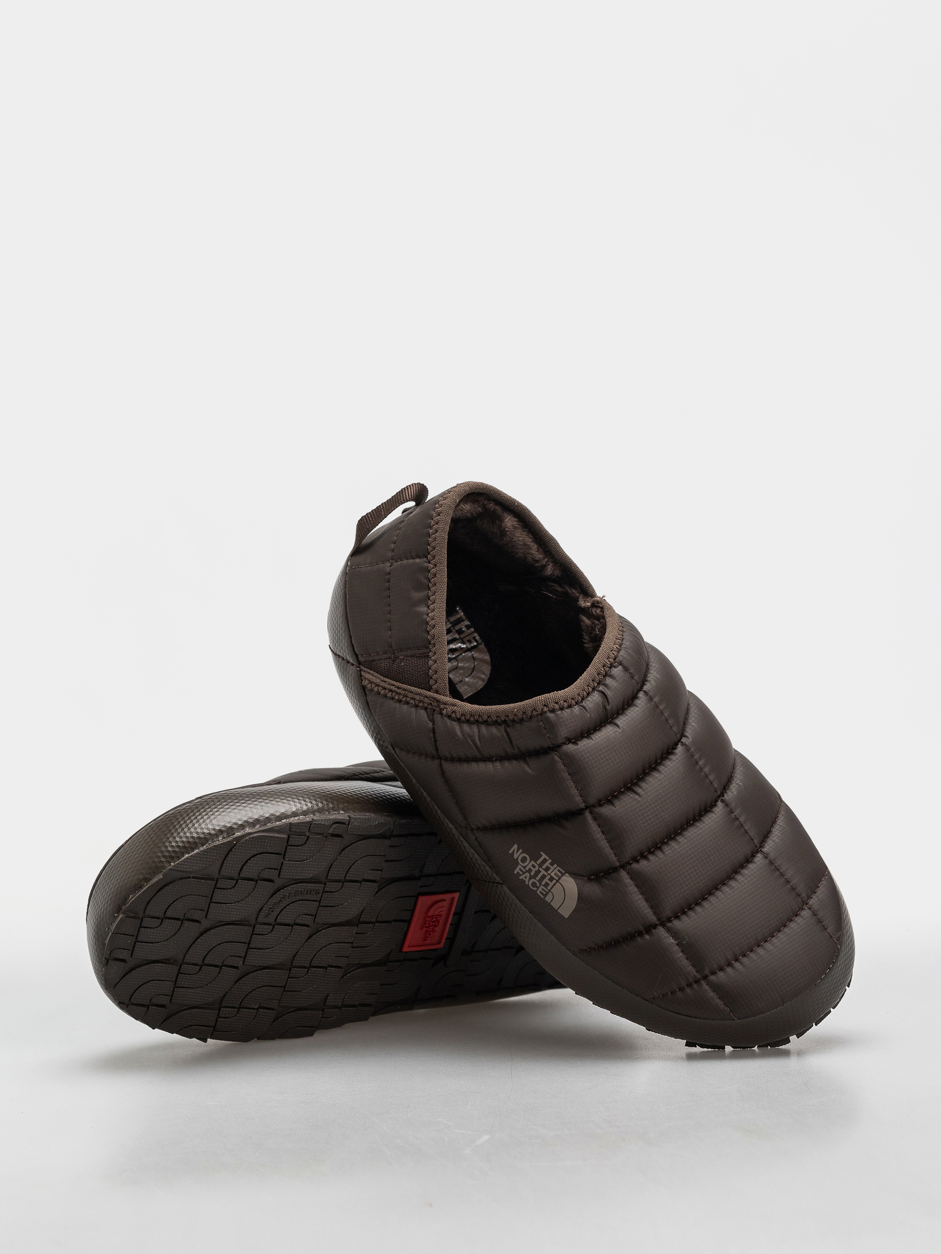 Topánky The North Face Thermoball Traction Mule V Wmn (dark chestnut/dark chestnut)