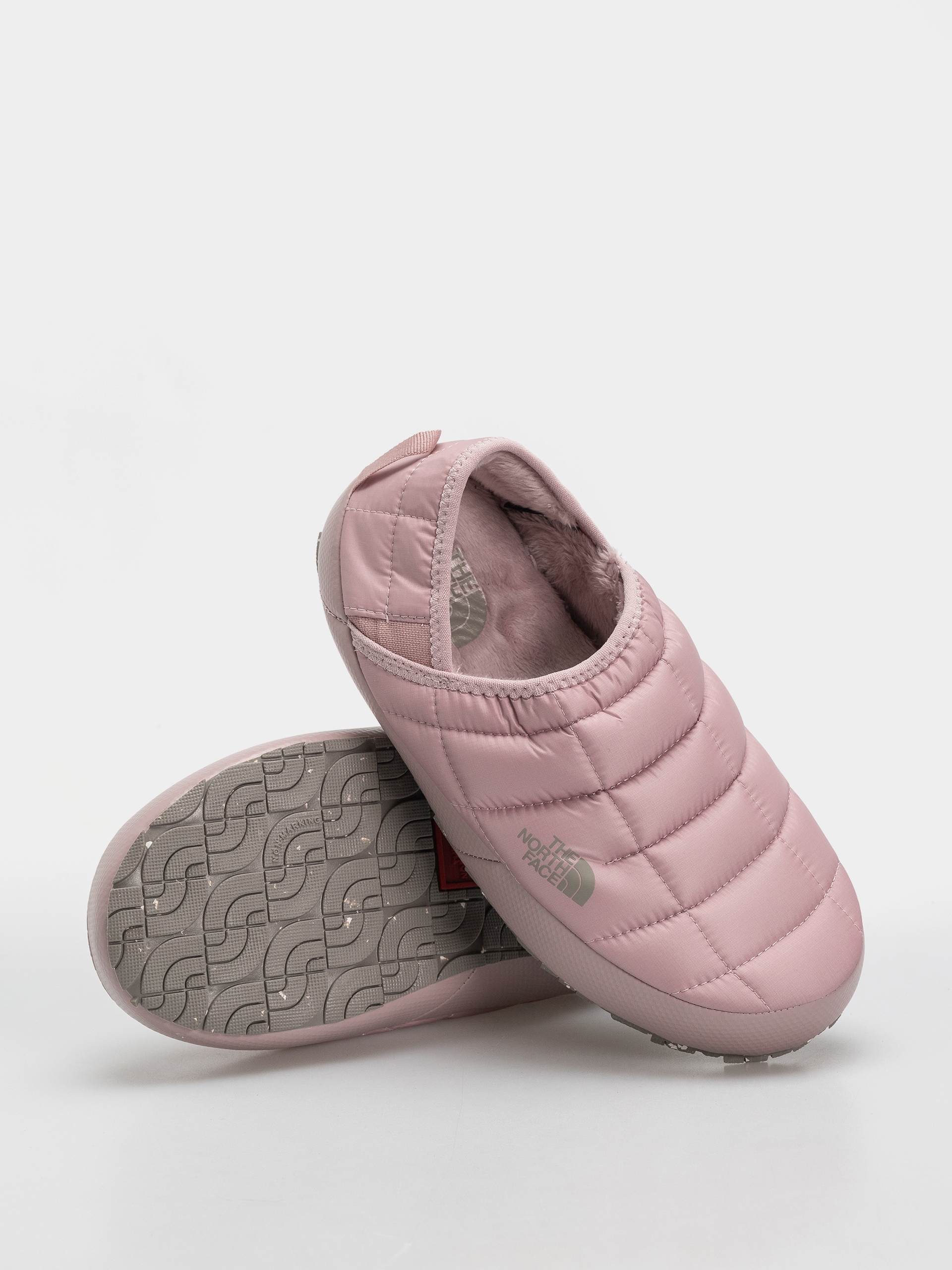Topánky The North Face Thermoball Traction Mule V Wmn (metal pink/stone slab)