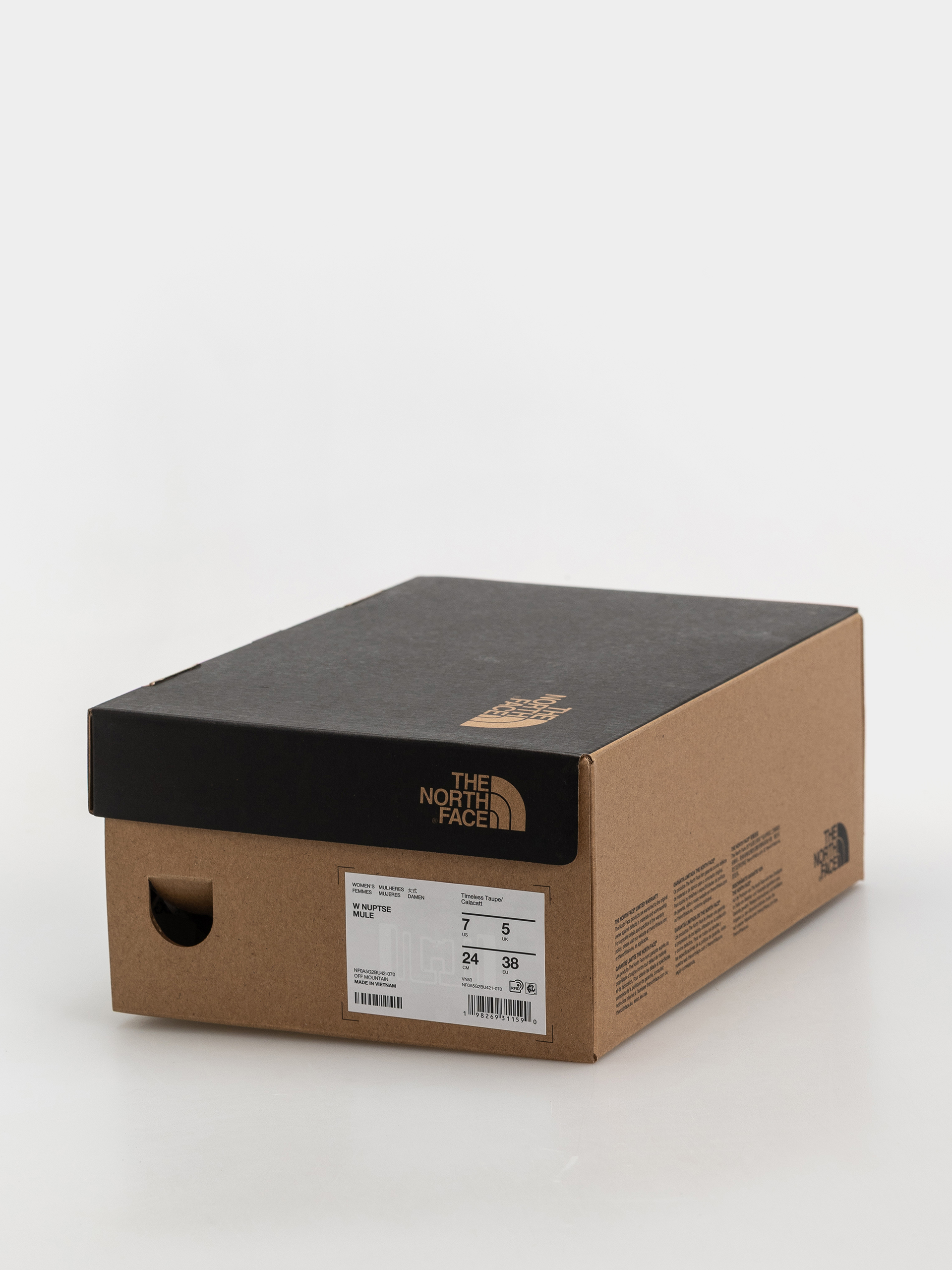 Topánky The North Face Nuptse Mule Wmn (timeless taupe/calacatt)