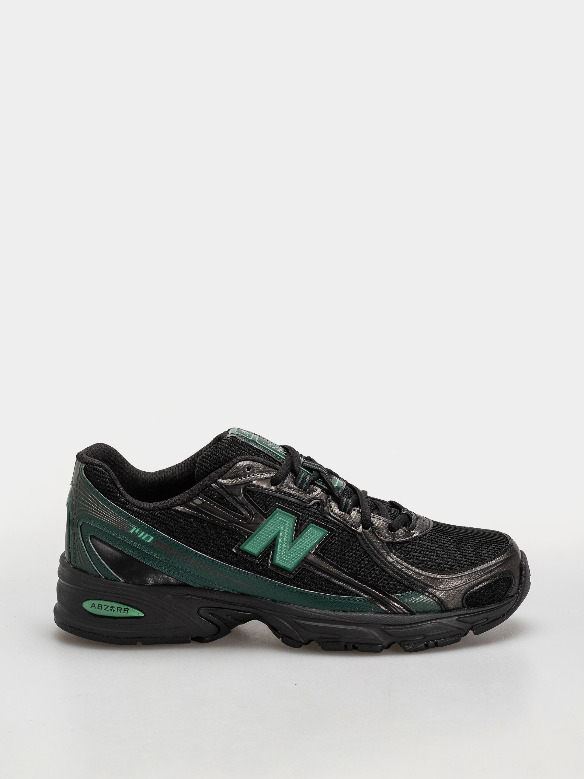 Topánky New Balance 740 (black/nordic green)