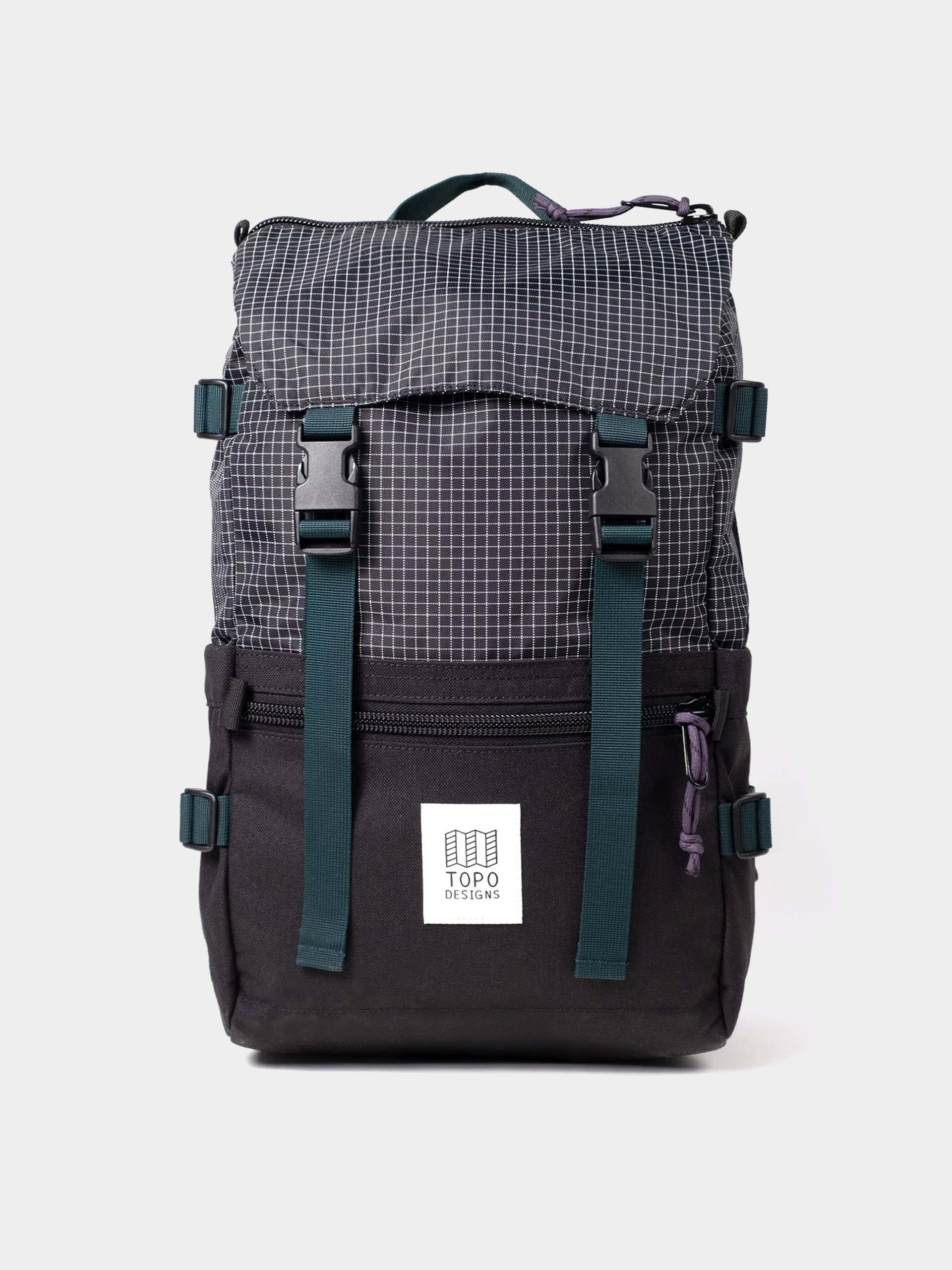 Batoh Topo Designs Rover Pack Classic (black/grid)