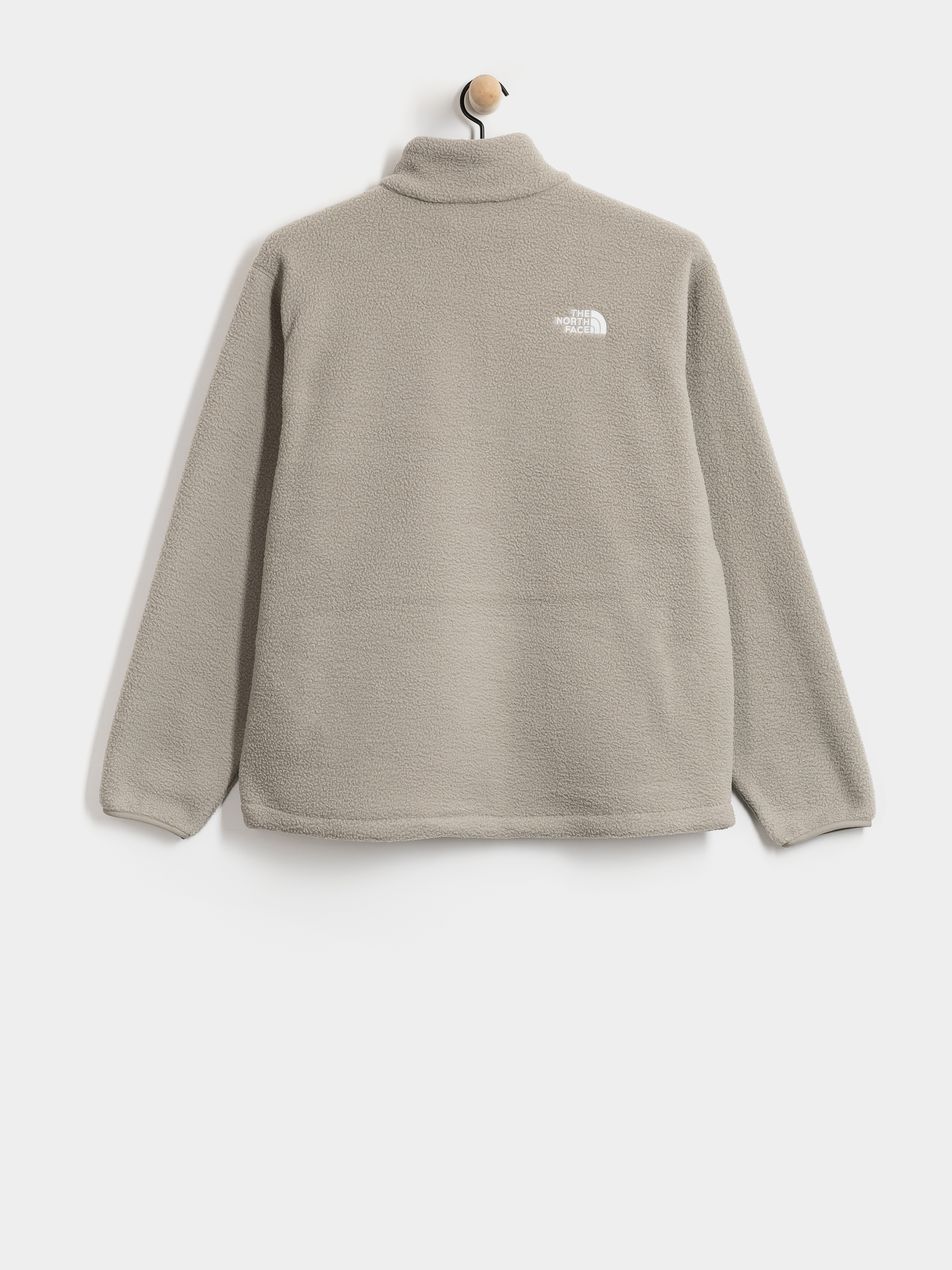 Pánsky Flísová mikina The North Face Fleeski 1/4 Zip (stone slab)