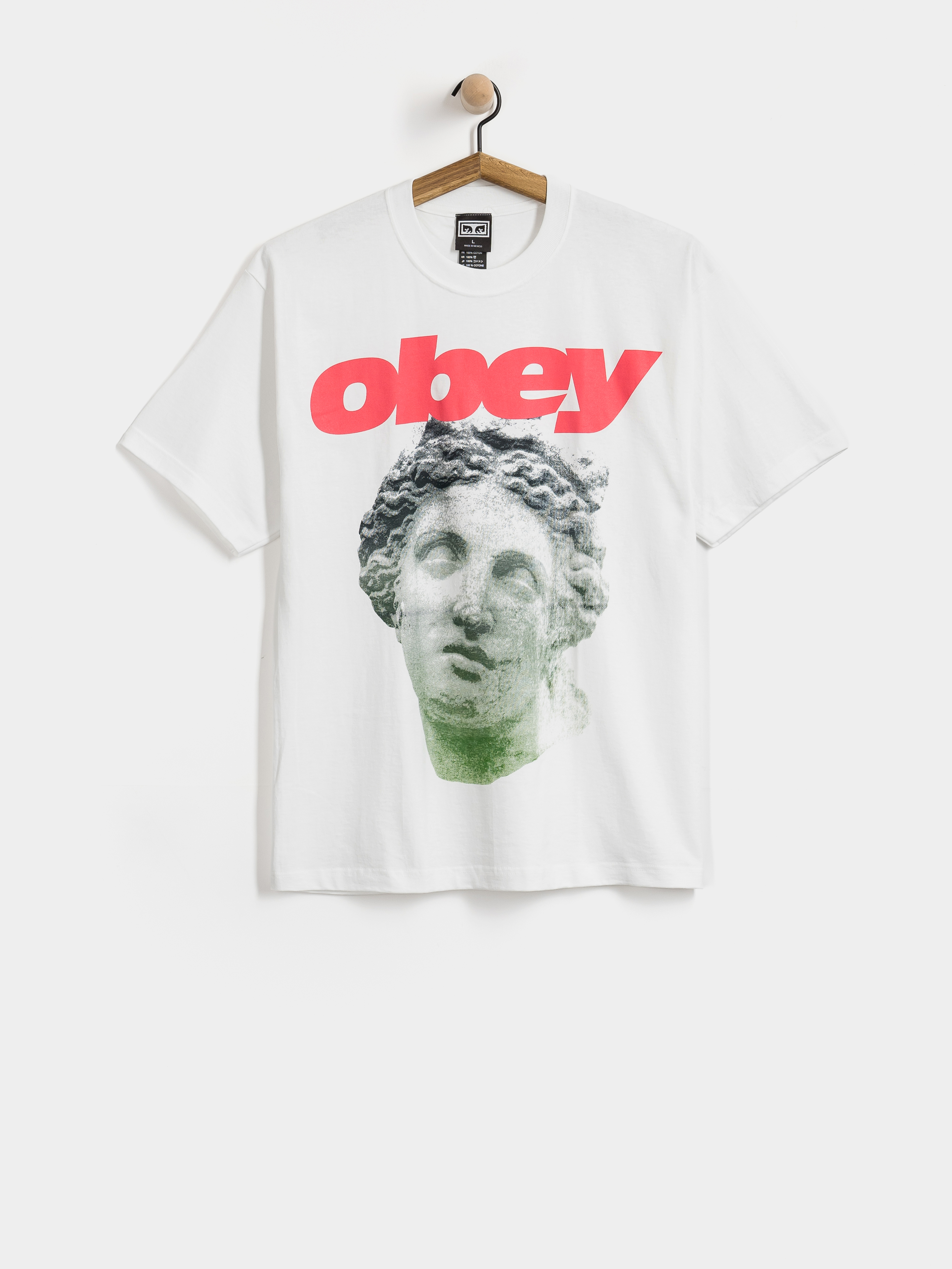 Tričko OBEY Etruscan (white)
