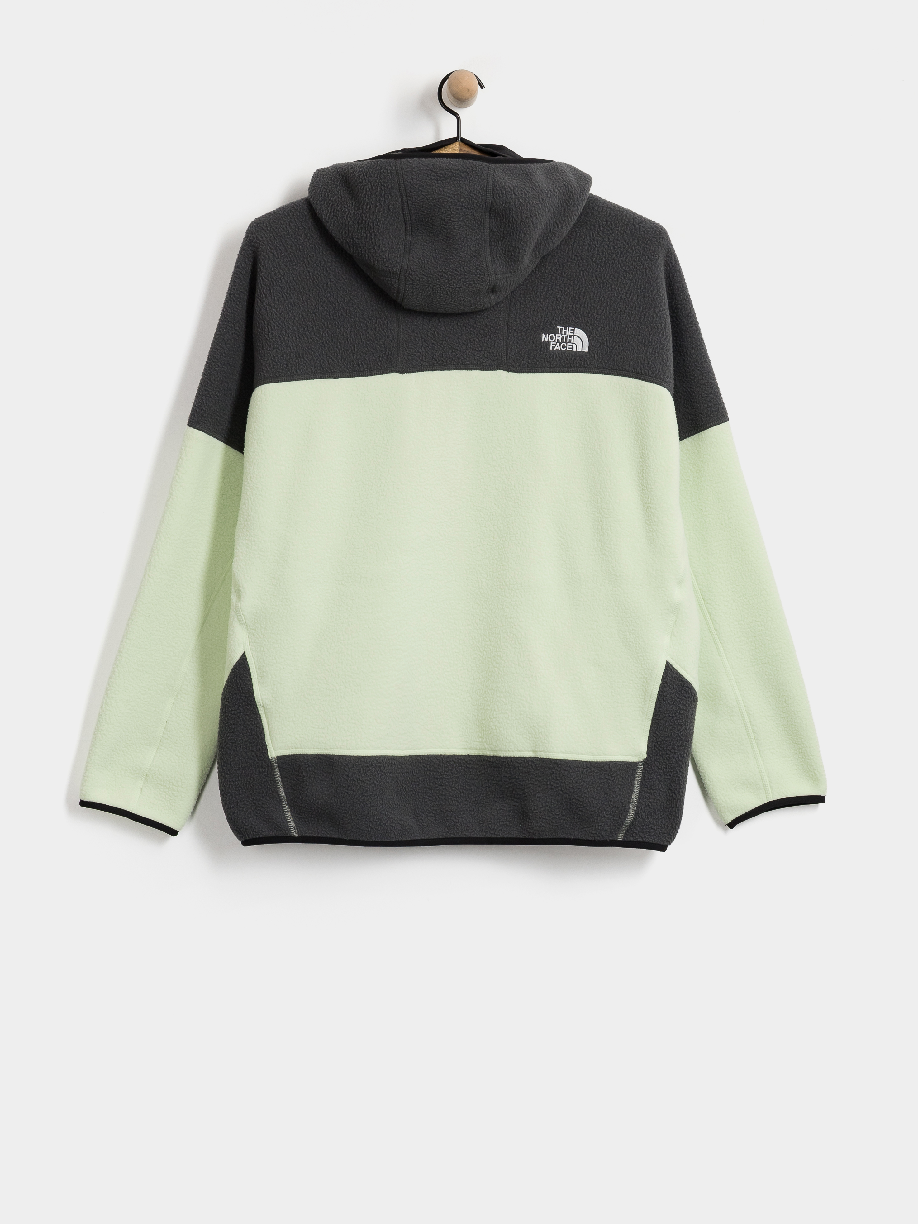 Mikina The North Face Nse Full Zip Mask Fleece (calcified lime/anthraci)
