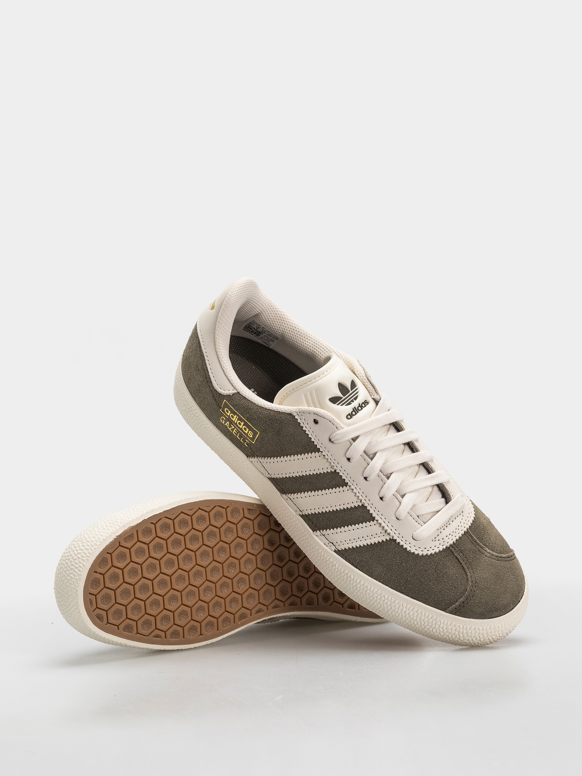 Topánky adidas Gazelle Adv (olistr/cwhite/goldmt)