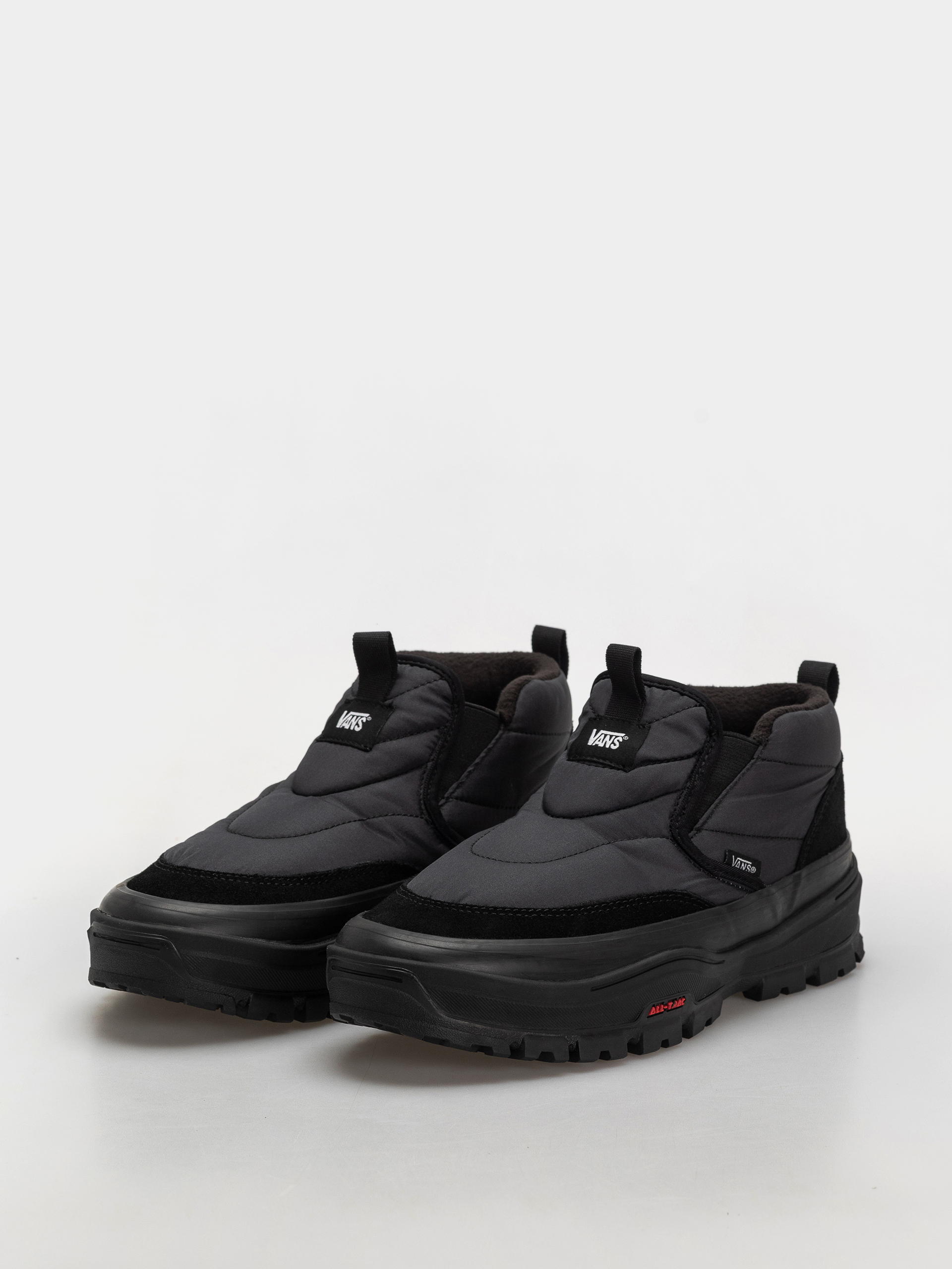 Topánky Vans Mid Slip Puff (black/black)