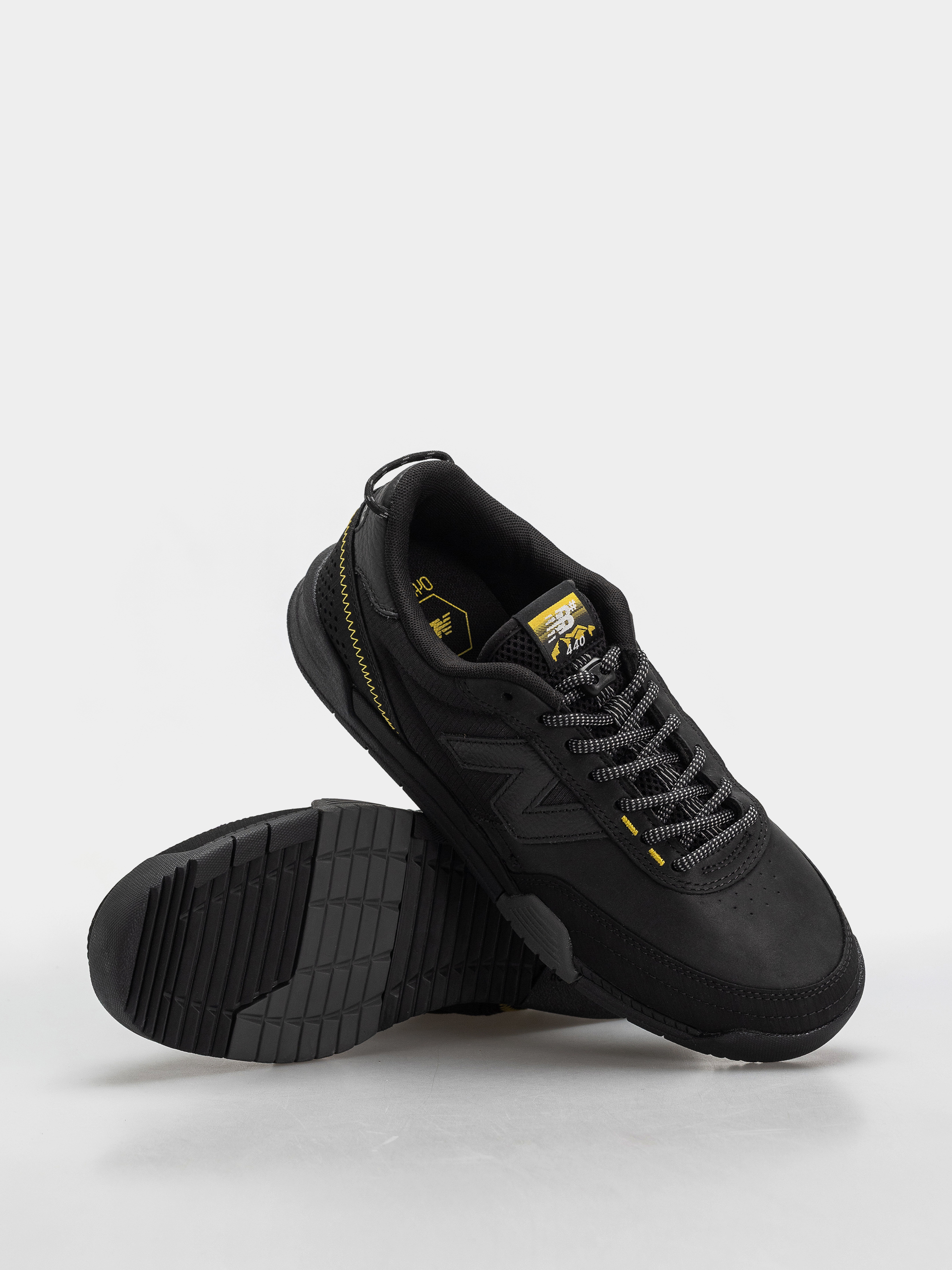 Topánky New Balance 440 (black/happy yellow)