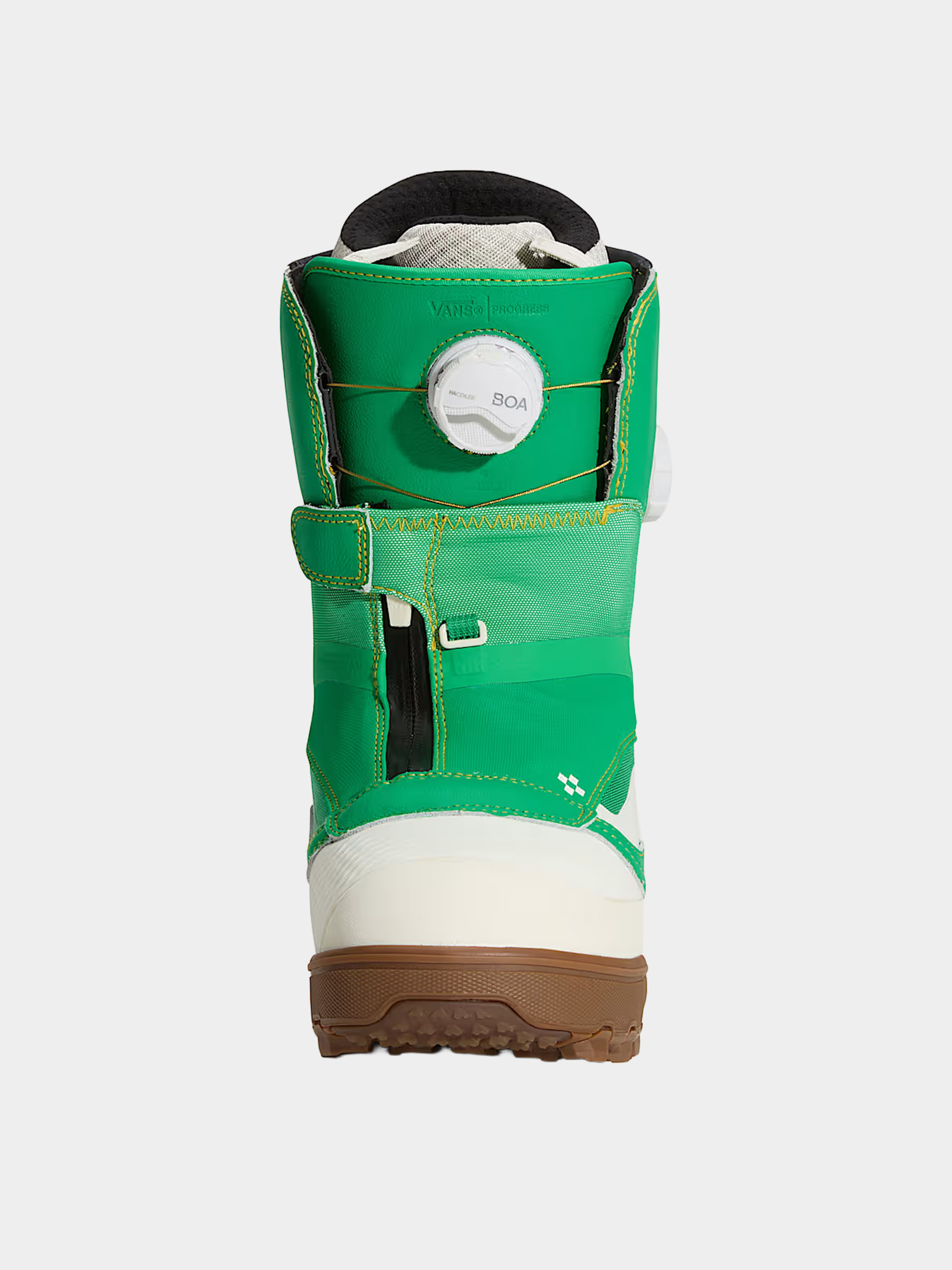 Dámske Obuv na snowboard Vans The Progress (green/yellow)