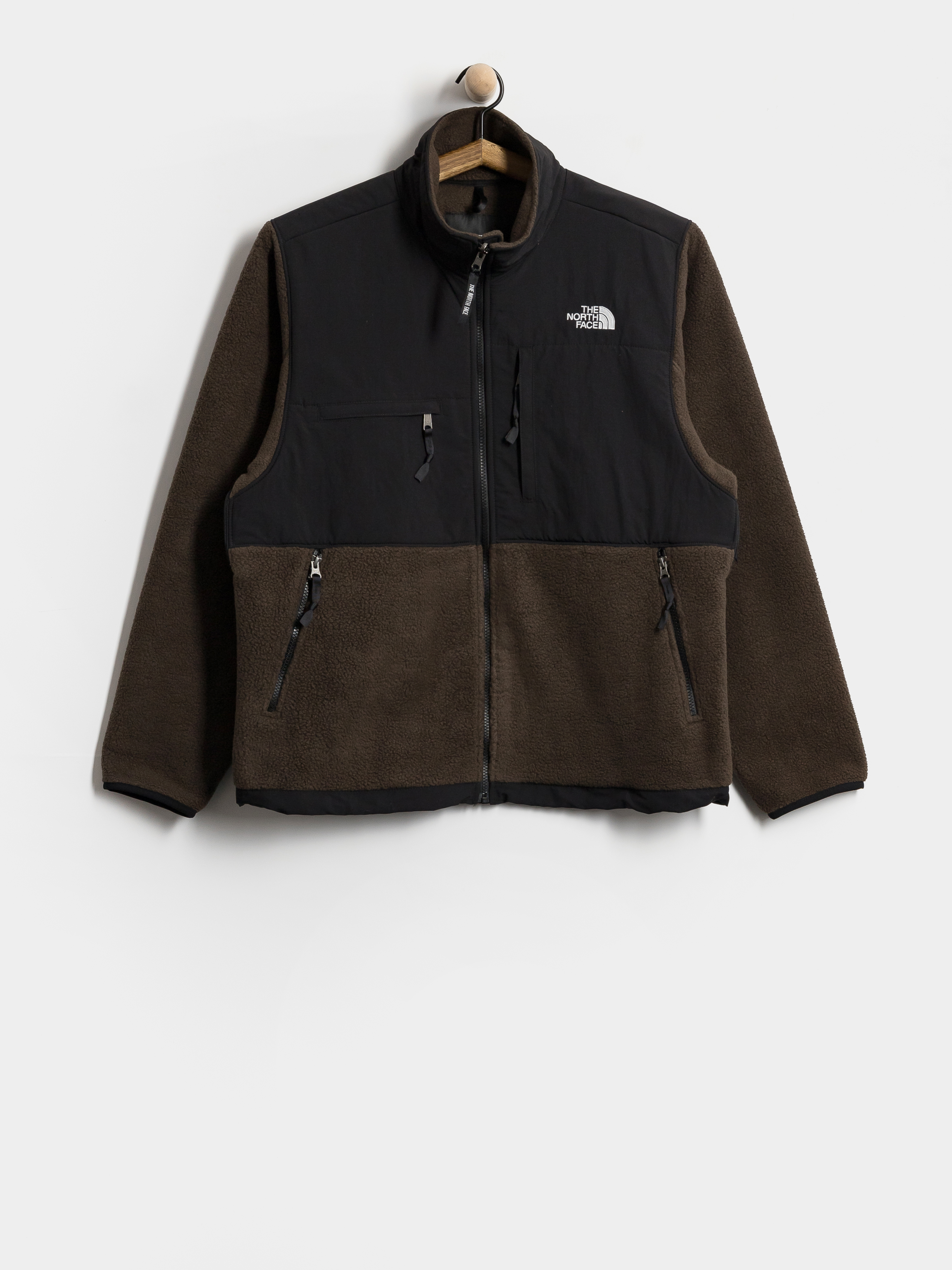 Bunda The North Face Retro Denali (dark chestnut/tnf black)