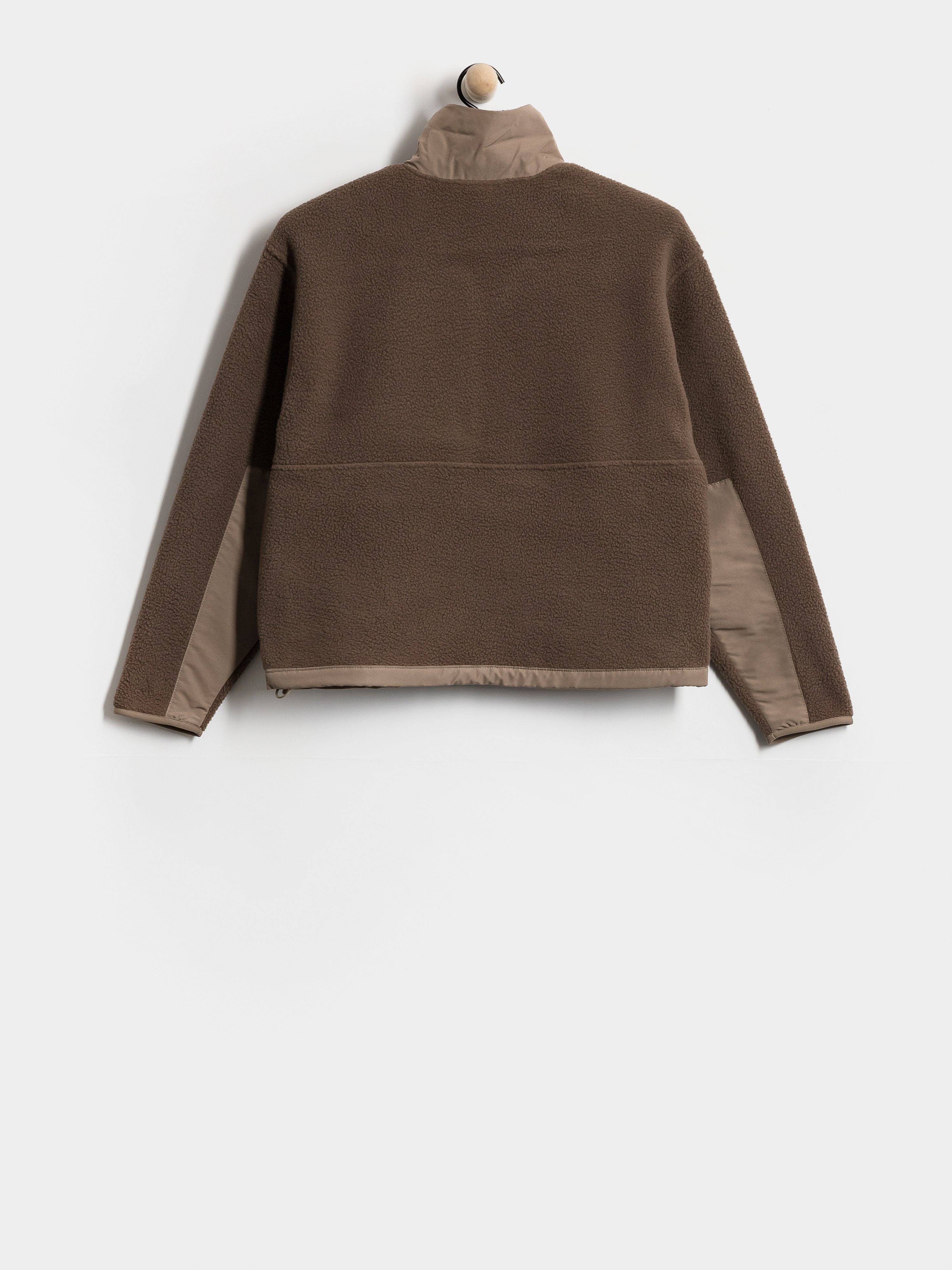 Dámsky Flísová mikina The North Face Yumiori Off Peak (smokey brown/garnet)
