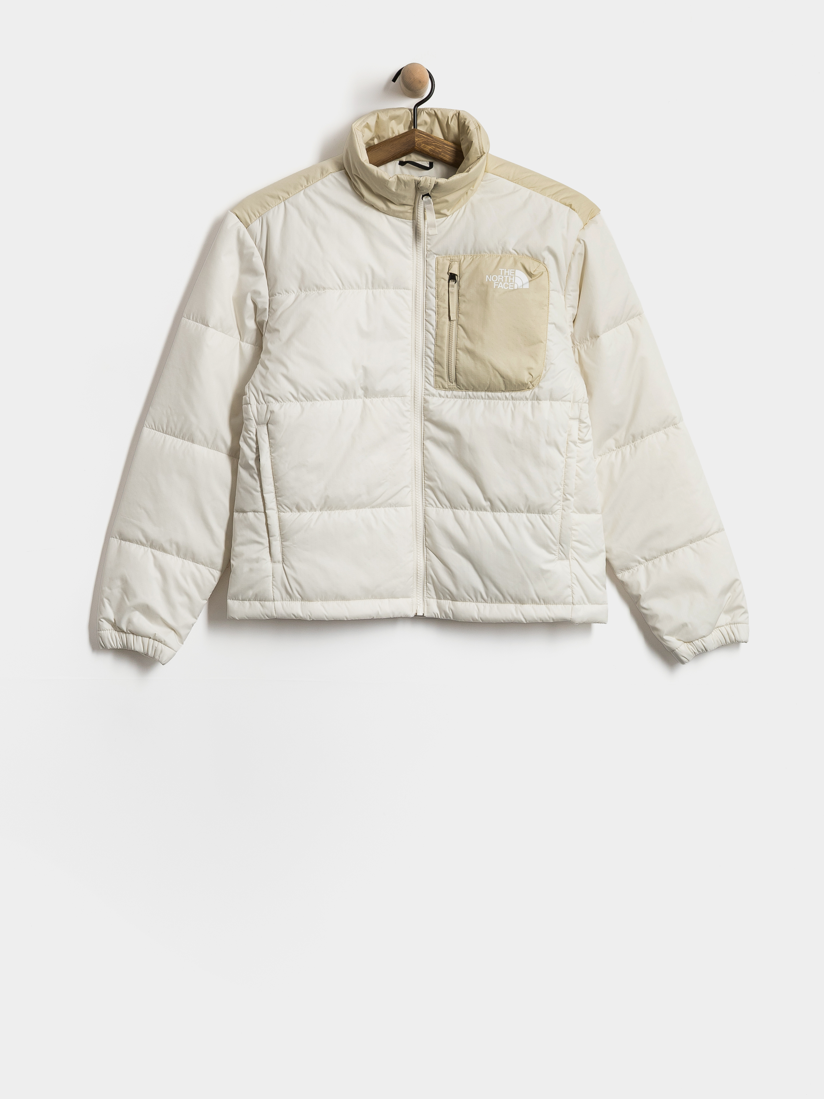 Bunda The North Face Nuketo Synth Ins Wmn (white dune/desert stone)