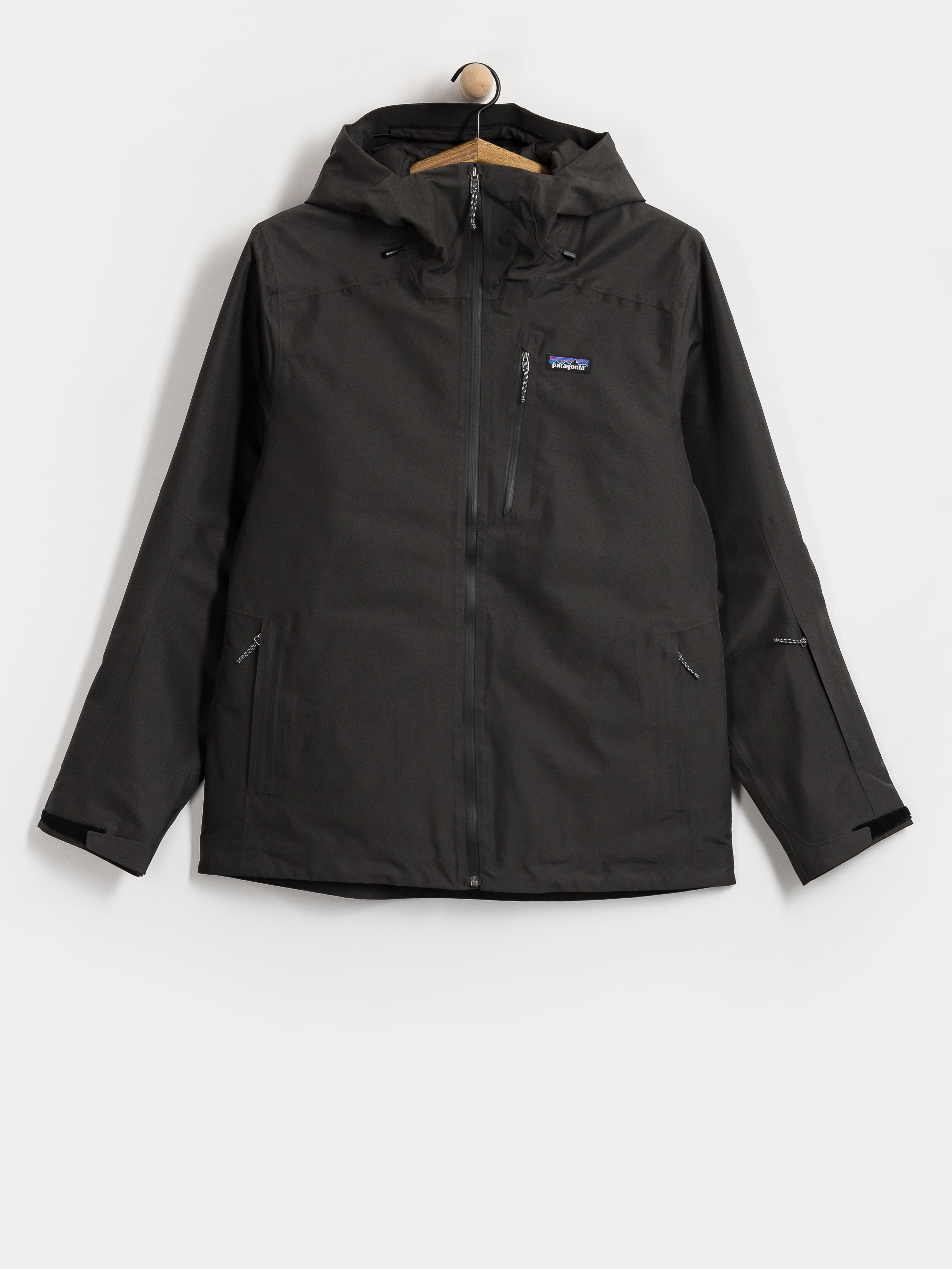 Pánska Snowboardová bunda Patagonia Insulated Powder Town (black)