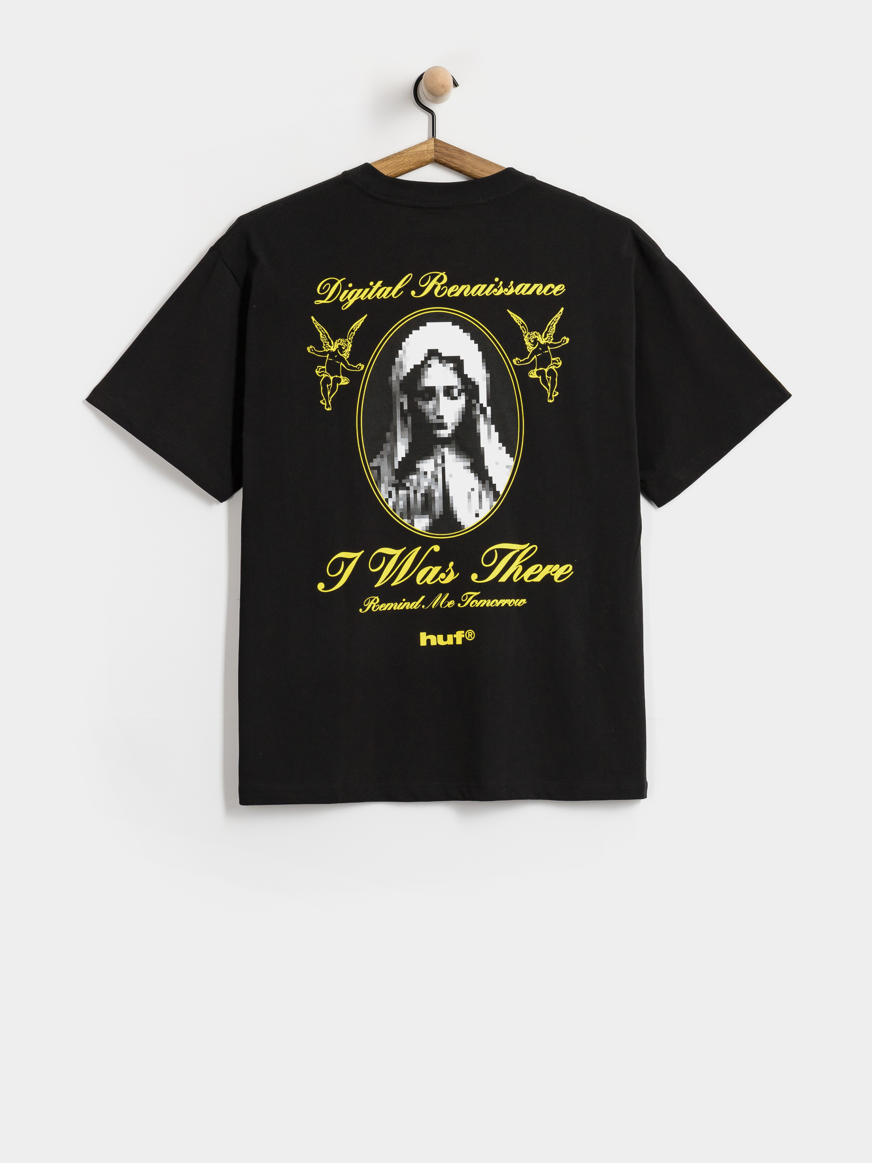 Tričko HUF Digital Renaissance (black)