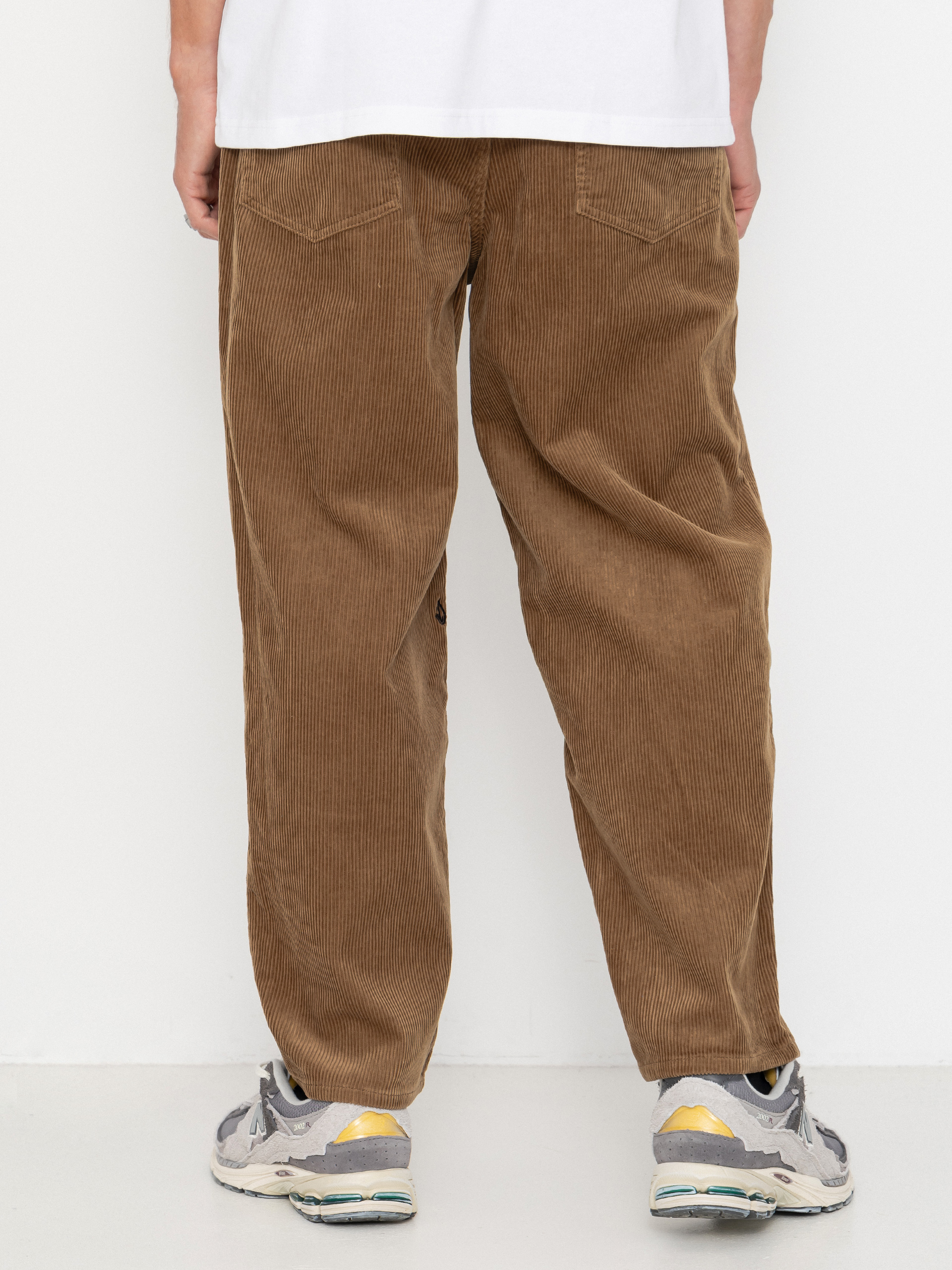 Nohavice Volcom Billow Tapered Cord (ermine)