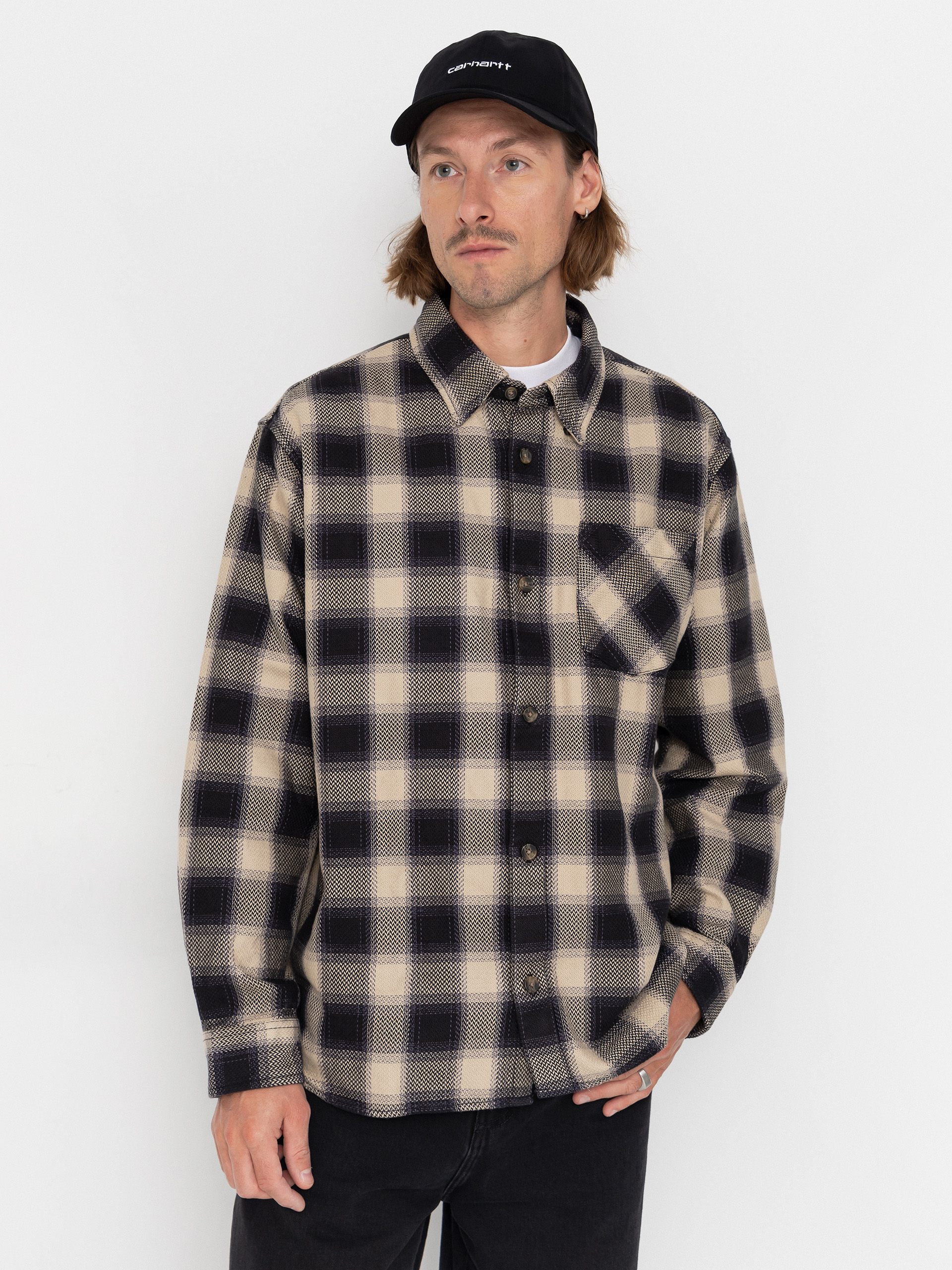 Košeľa Carhartt WIP Dayne (dayne check shady purple)
