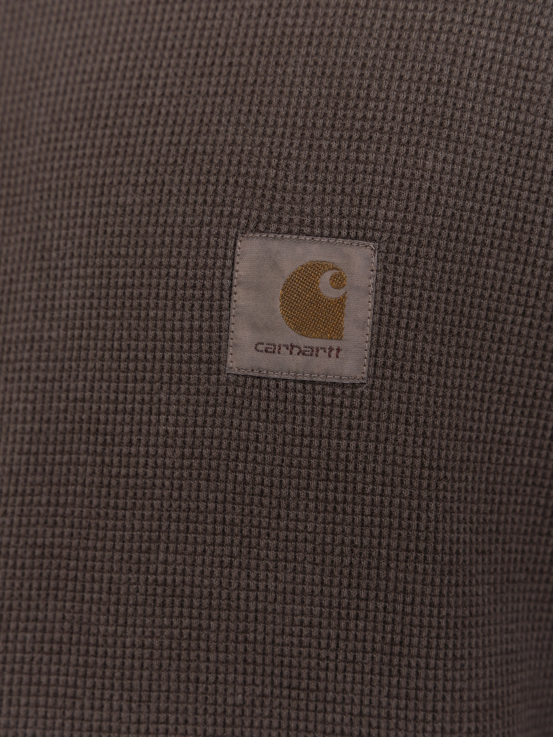 Triko Carhartt WIP Vista Waffle (tobacco/garment dyed)
