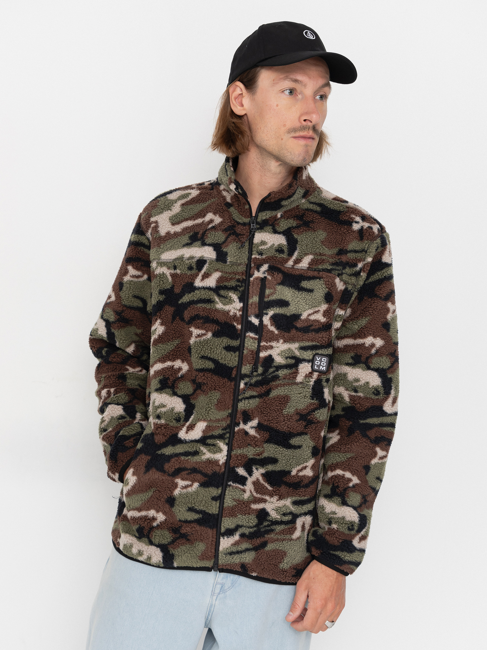Mikina Volcom Nelson Sherpa Full Zip