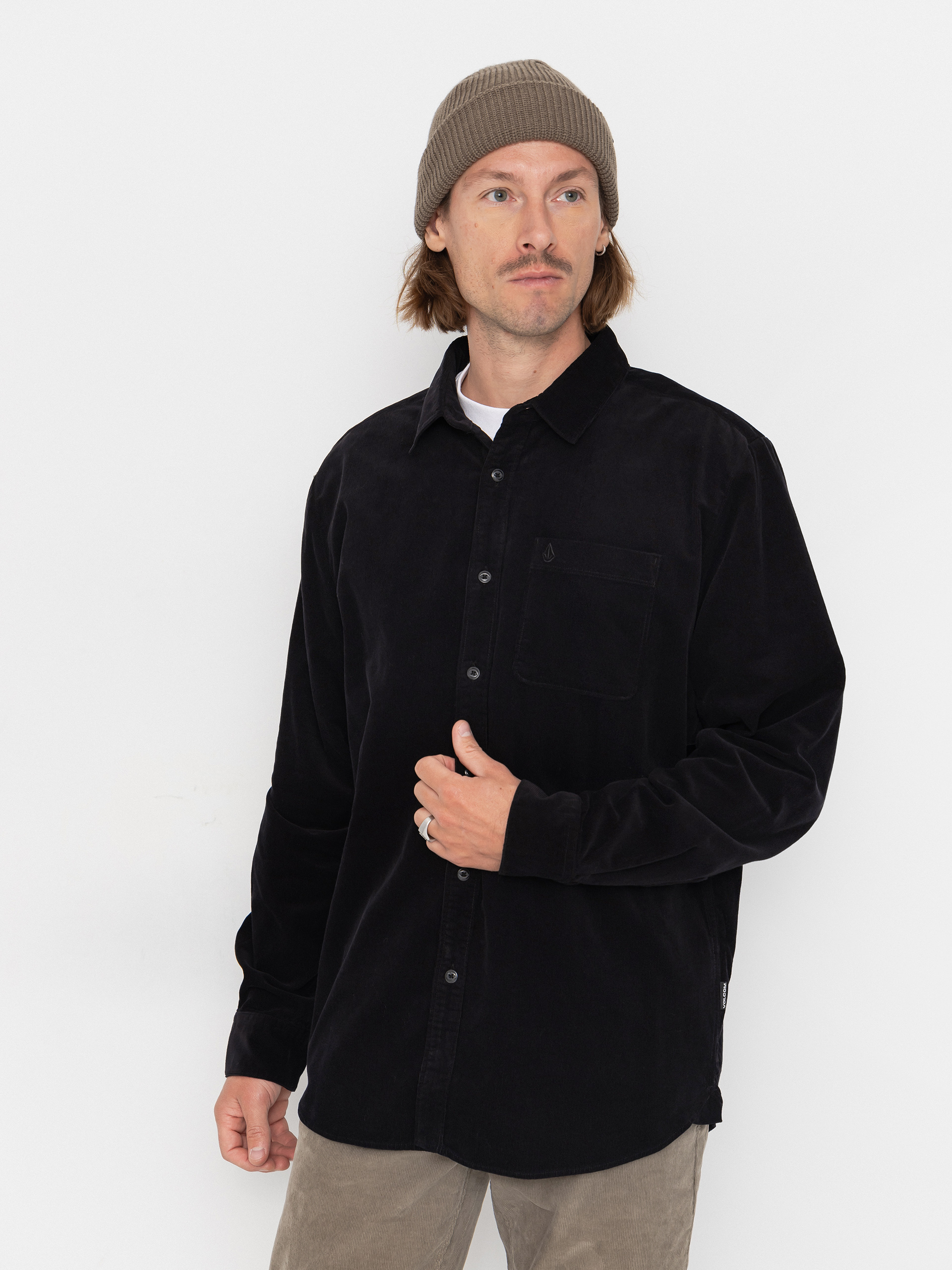 Kou0161eu013ea Volcom Zander Cord Ls (black combo)