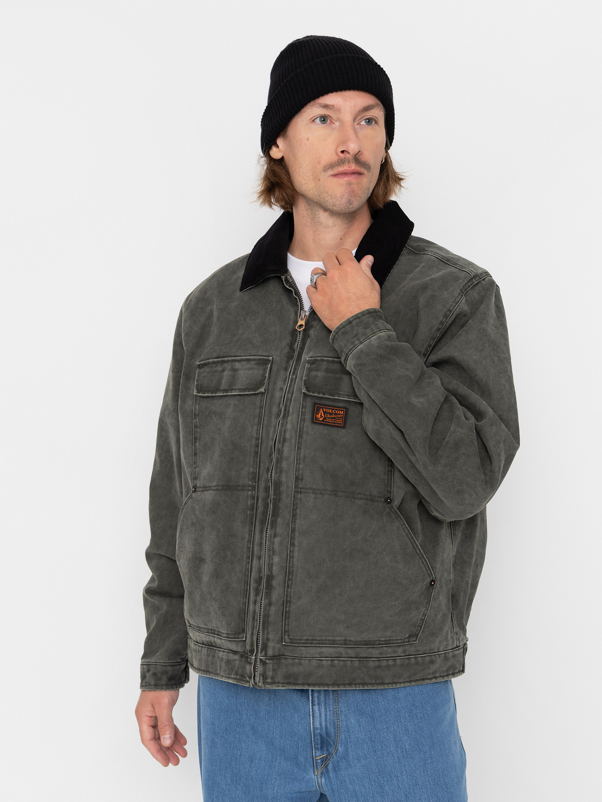 Bunda Volcom Heavydust (rinsed black)