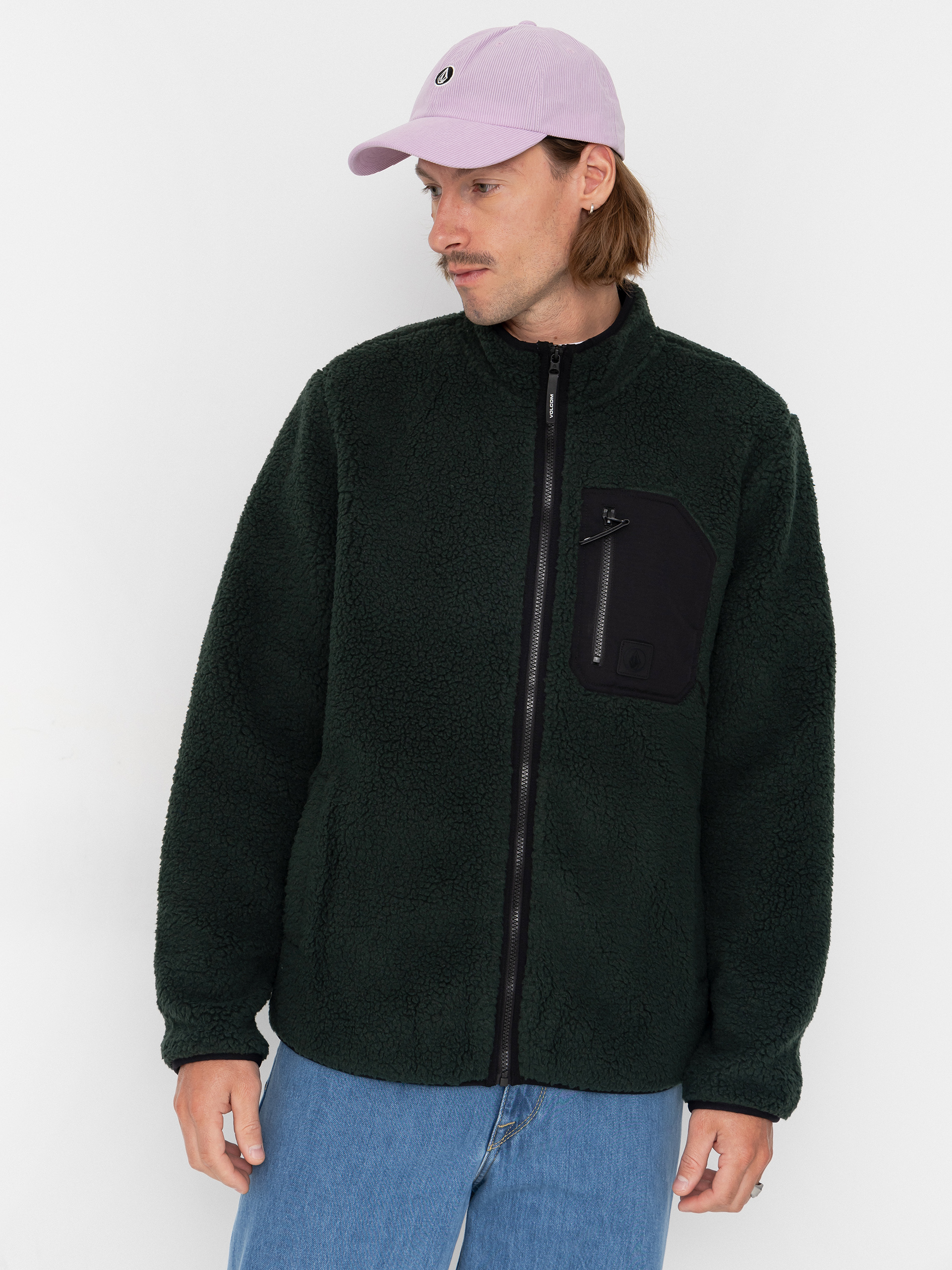 Mikina Volcom Muzzer Fuzzar Zip