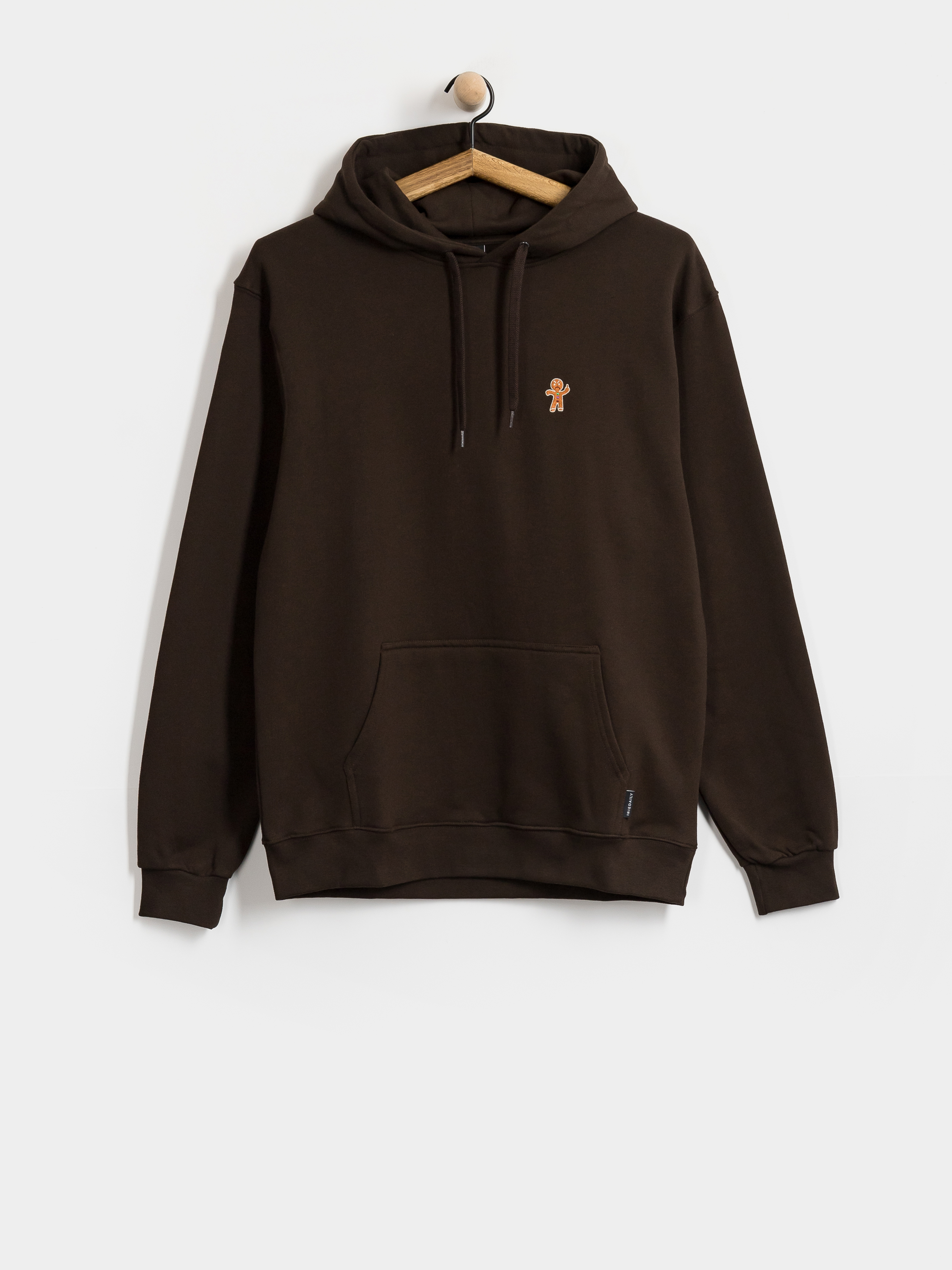 Mikina s kapucňou Iriedaily Cookieman HD (dark coffee)