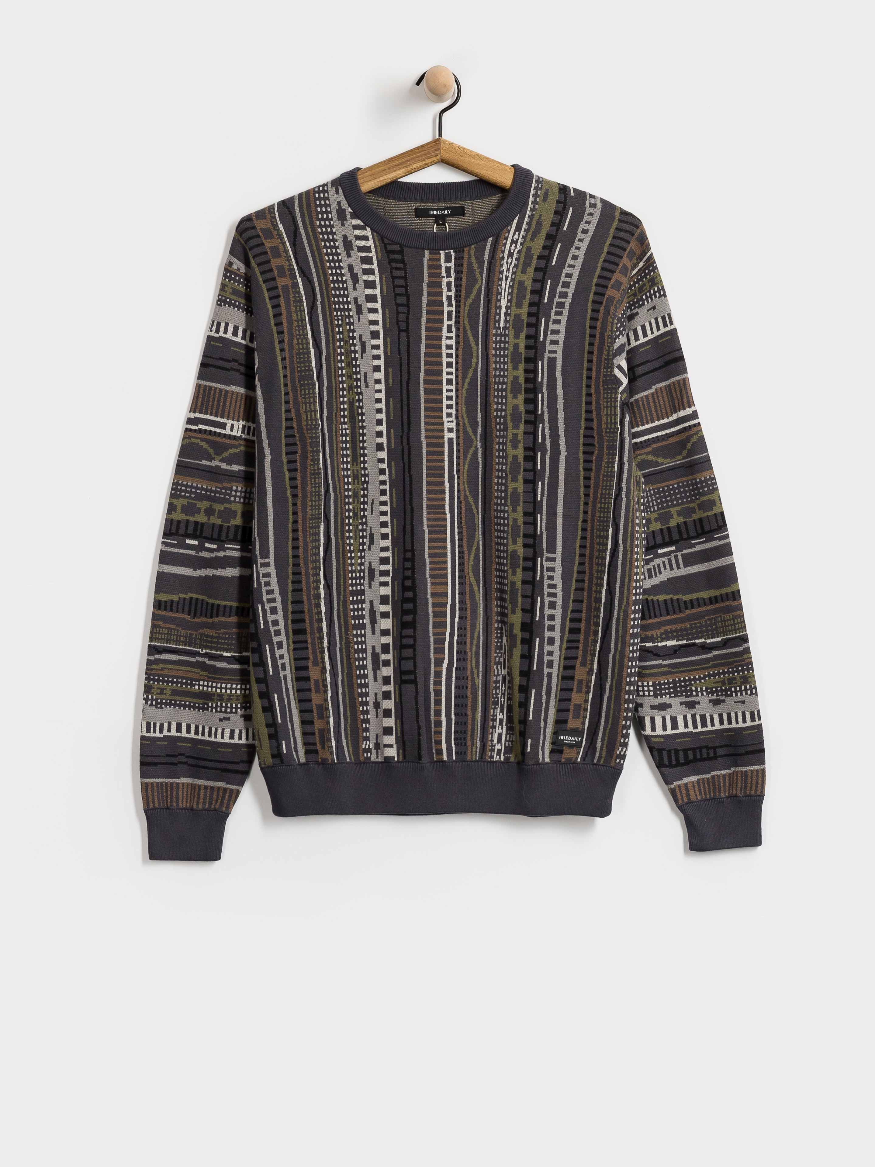 Sveter Iriedaily Theodore Knit (coal)