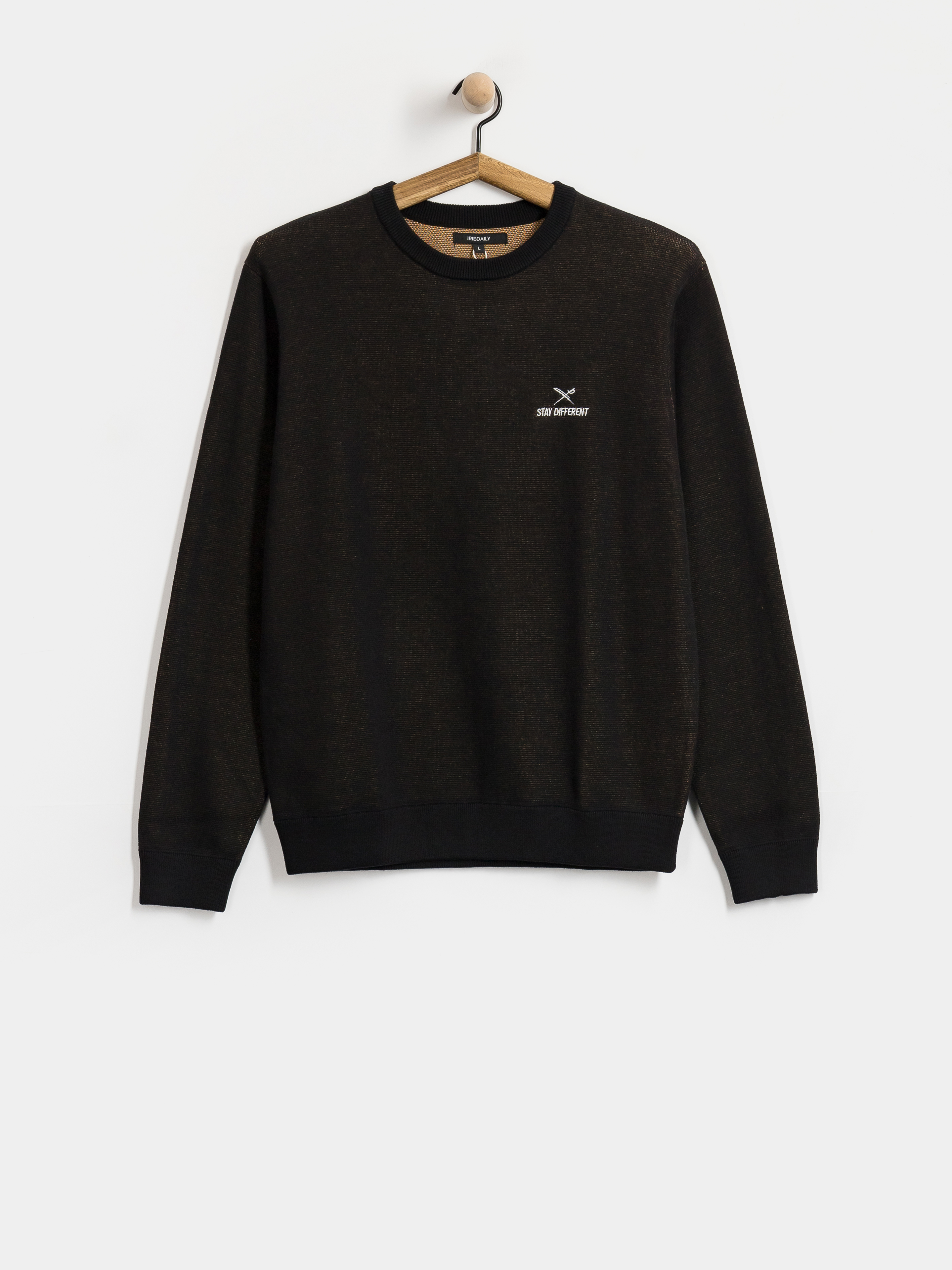 Sveter Iriedaily Stay Different (black)