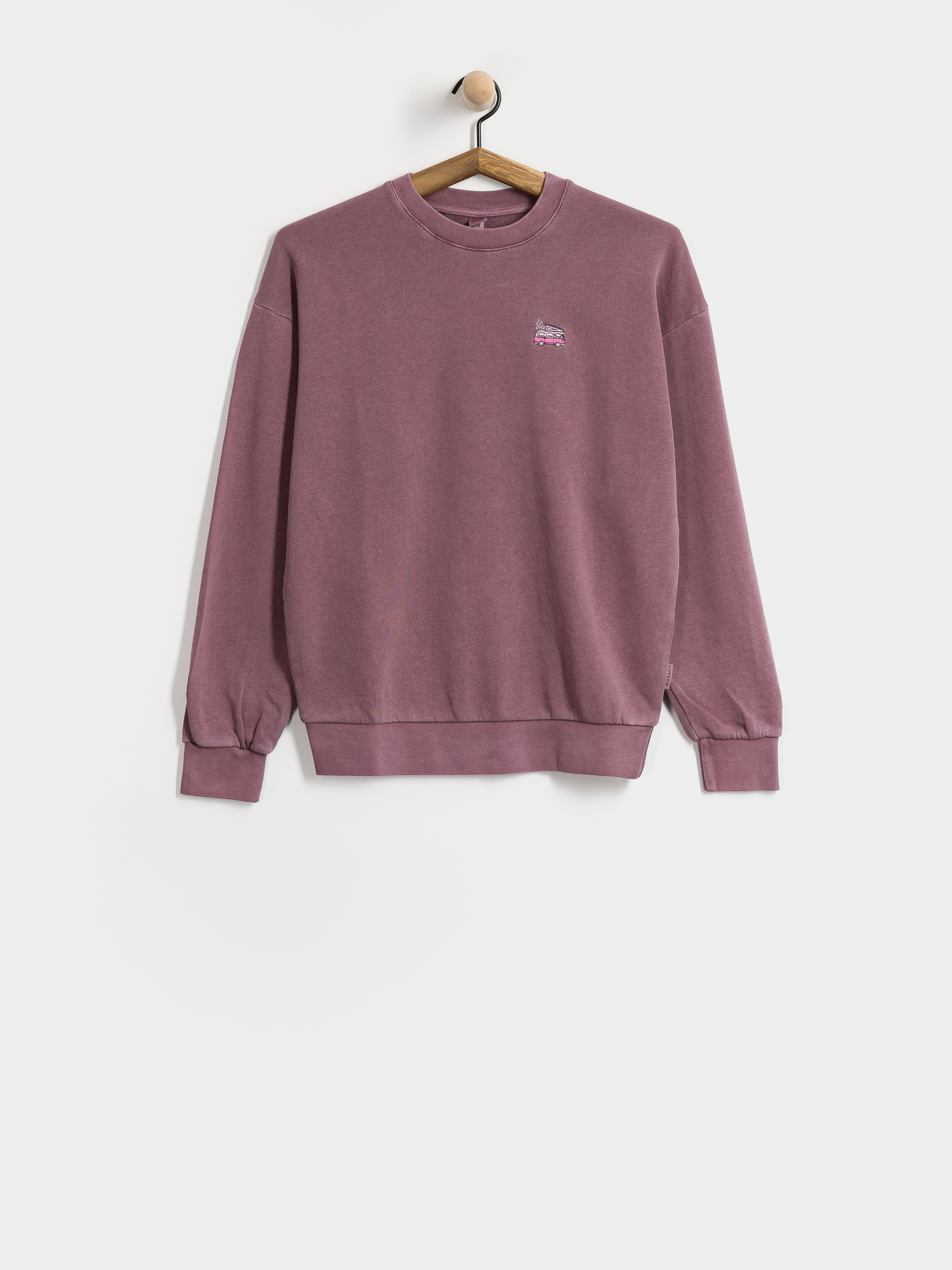Mikina Iriedaily Vancy Vint Crewneck Wmn (dark berry)