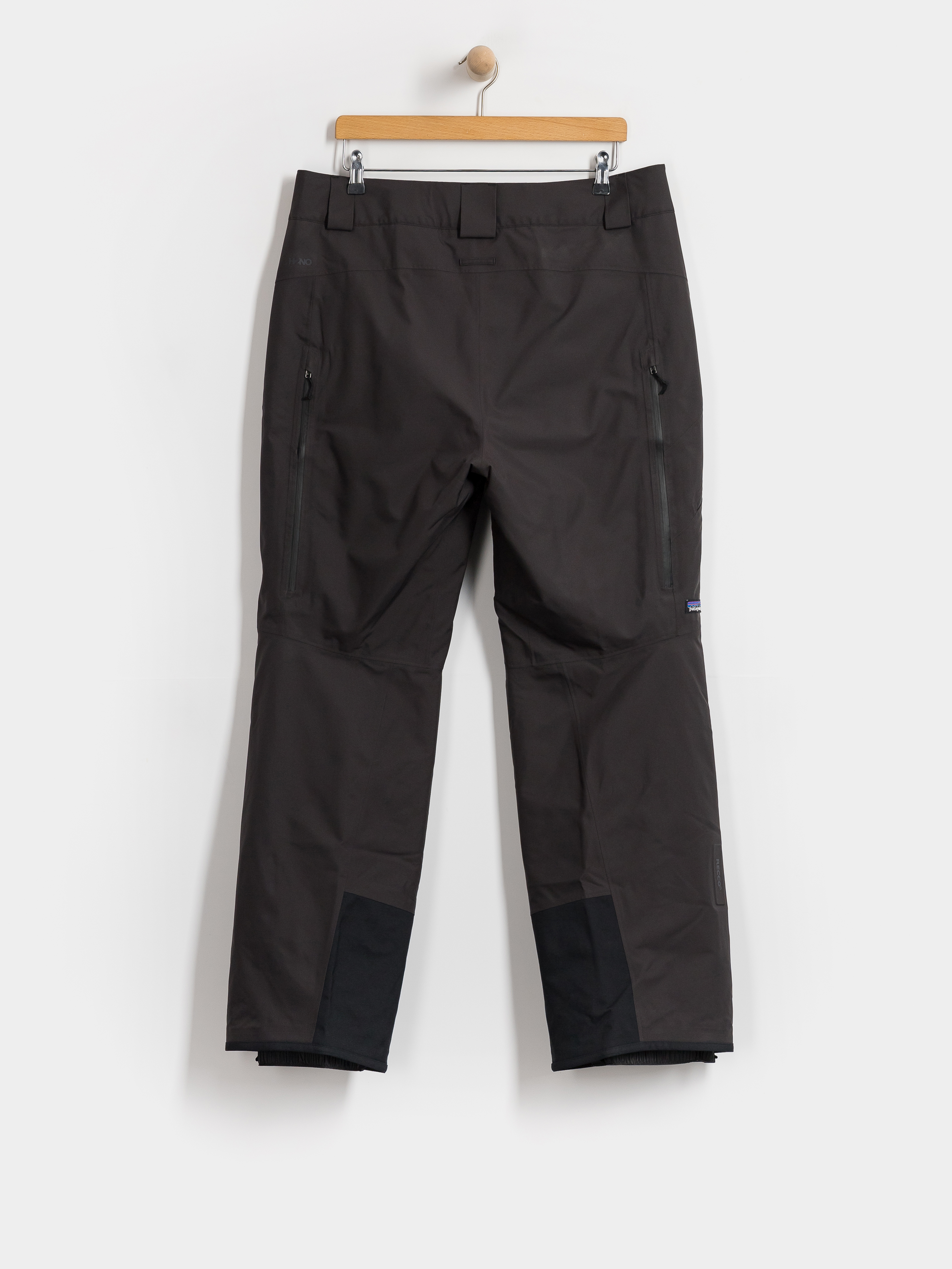 Pánske Snowboardové nohavice Patagonia Insulated Powder Town Reg (black)