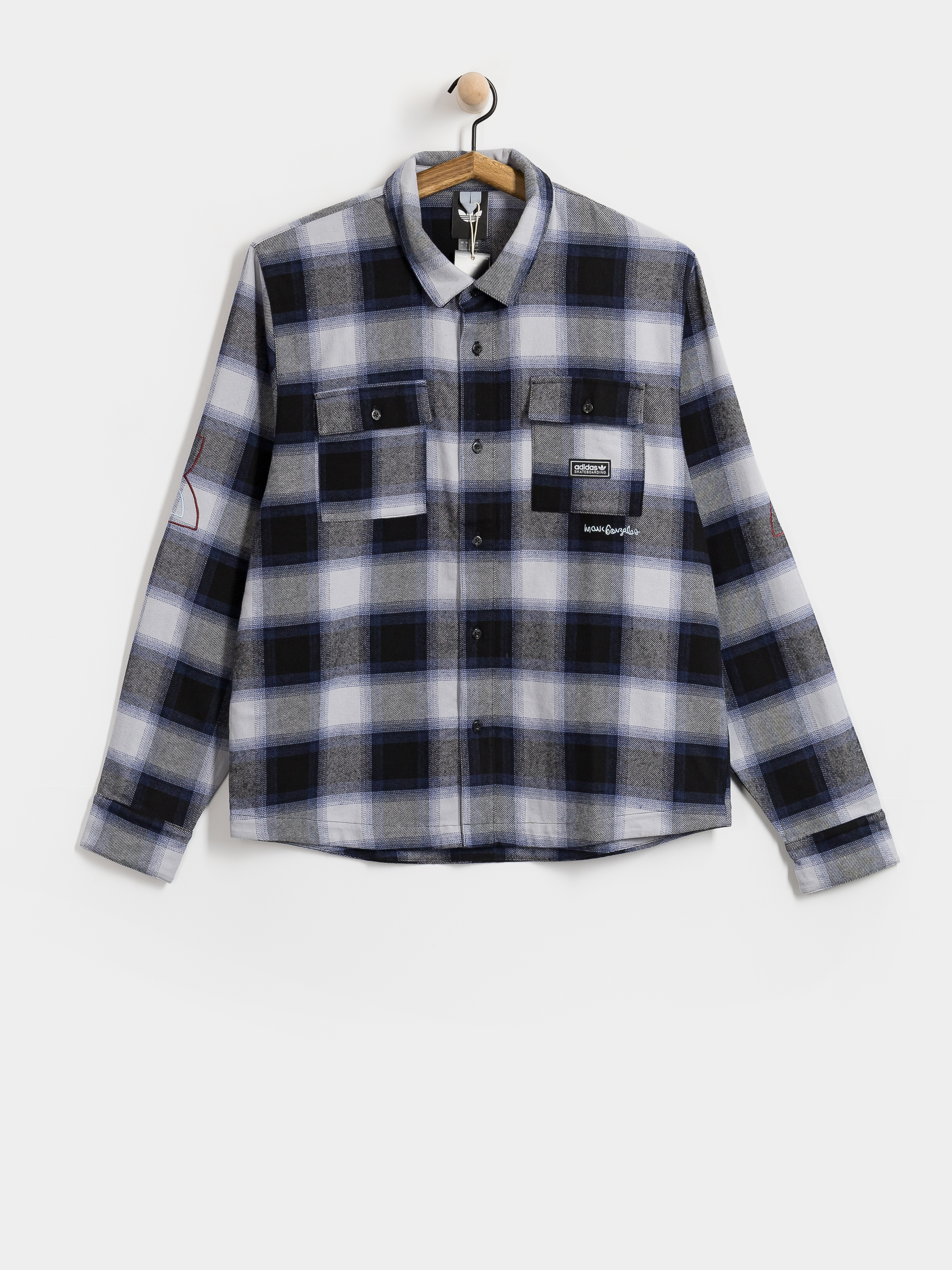 Košeľa adidas Gonz Flannel