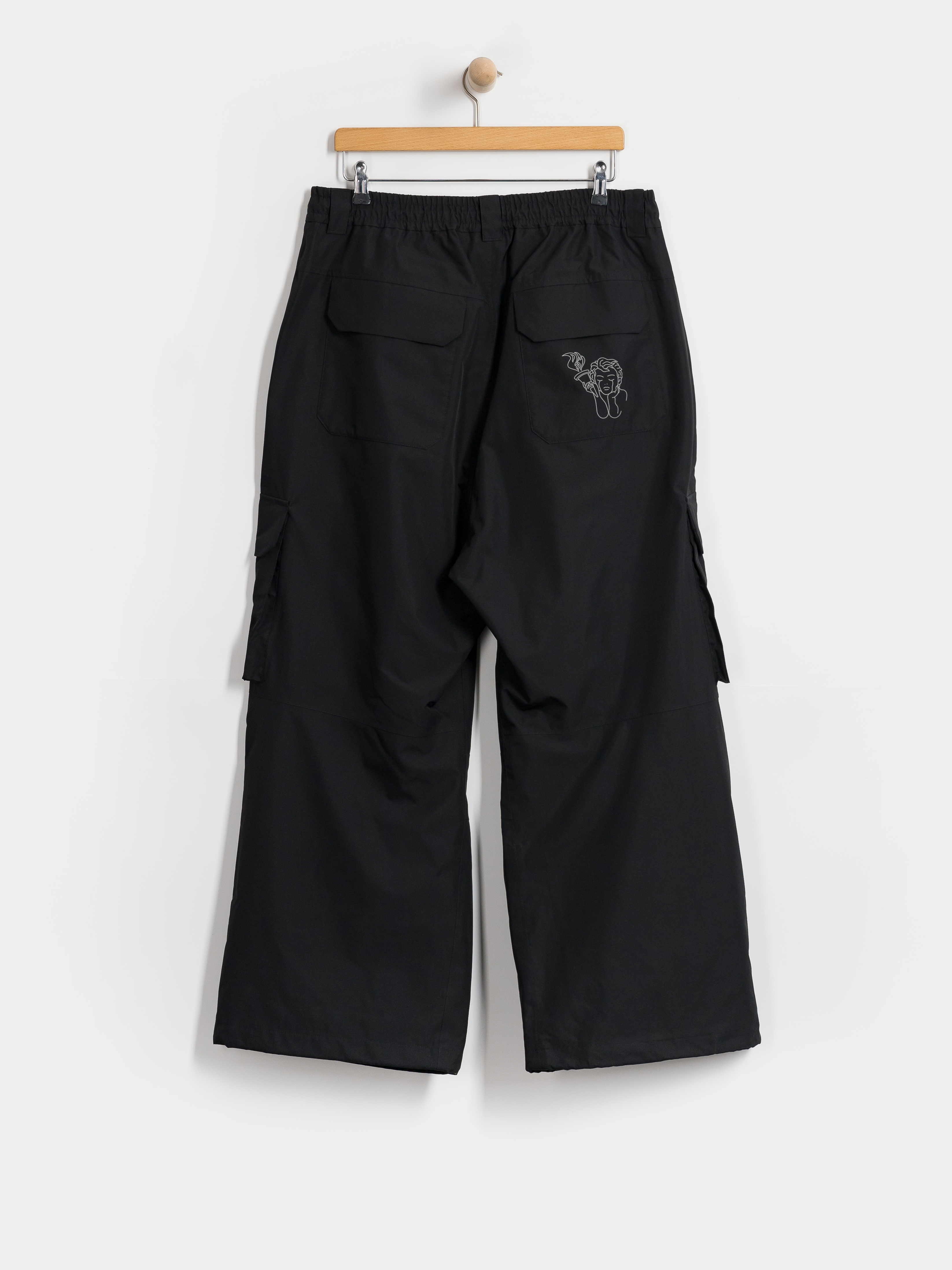 Pánske Snowboardové nohavice Beyond Medals Park Cargo 2L (black)