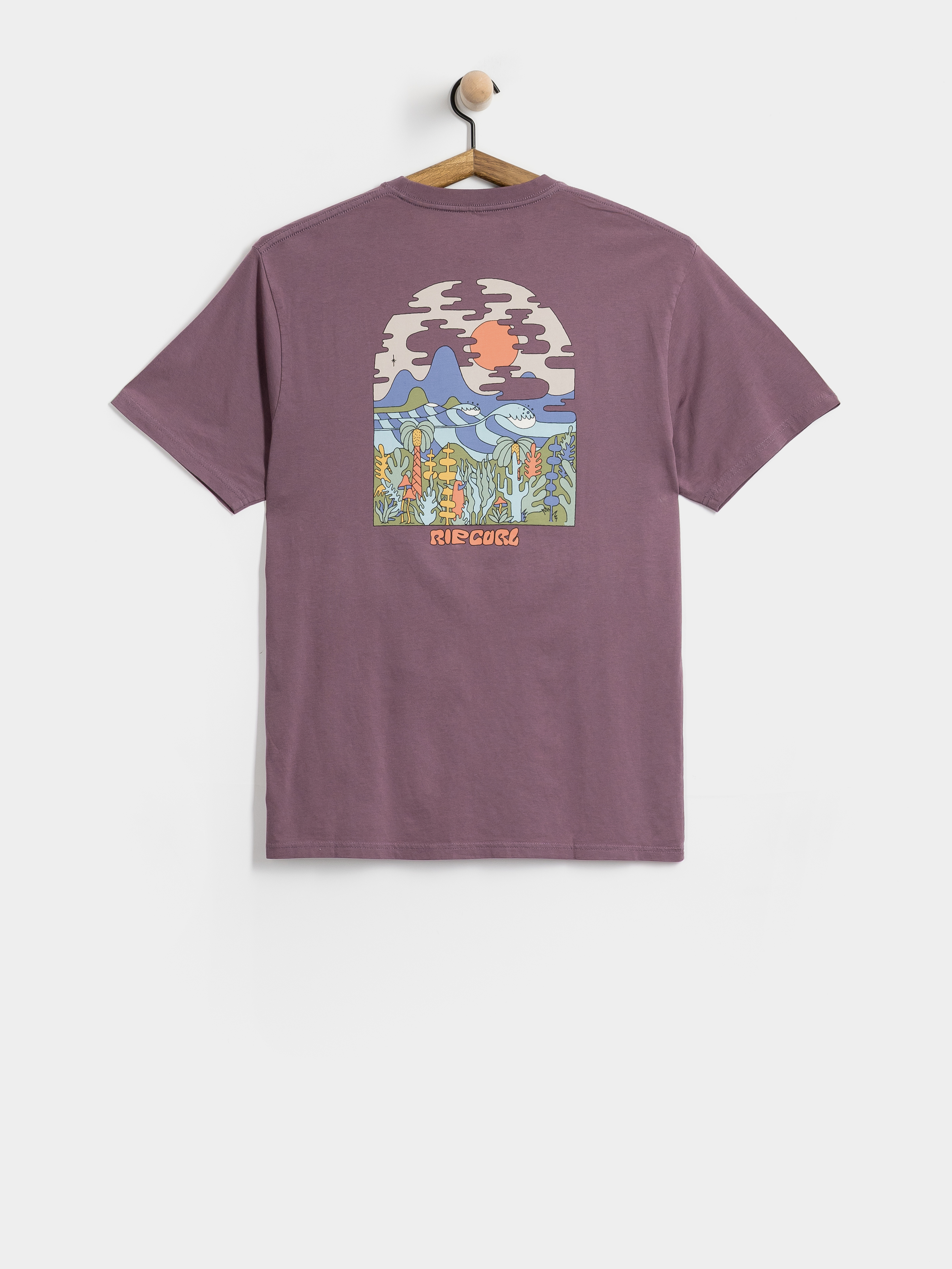 Tričko Rip Curl Pacific Rinse Higgins (dusty purple)