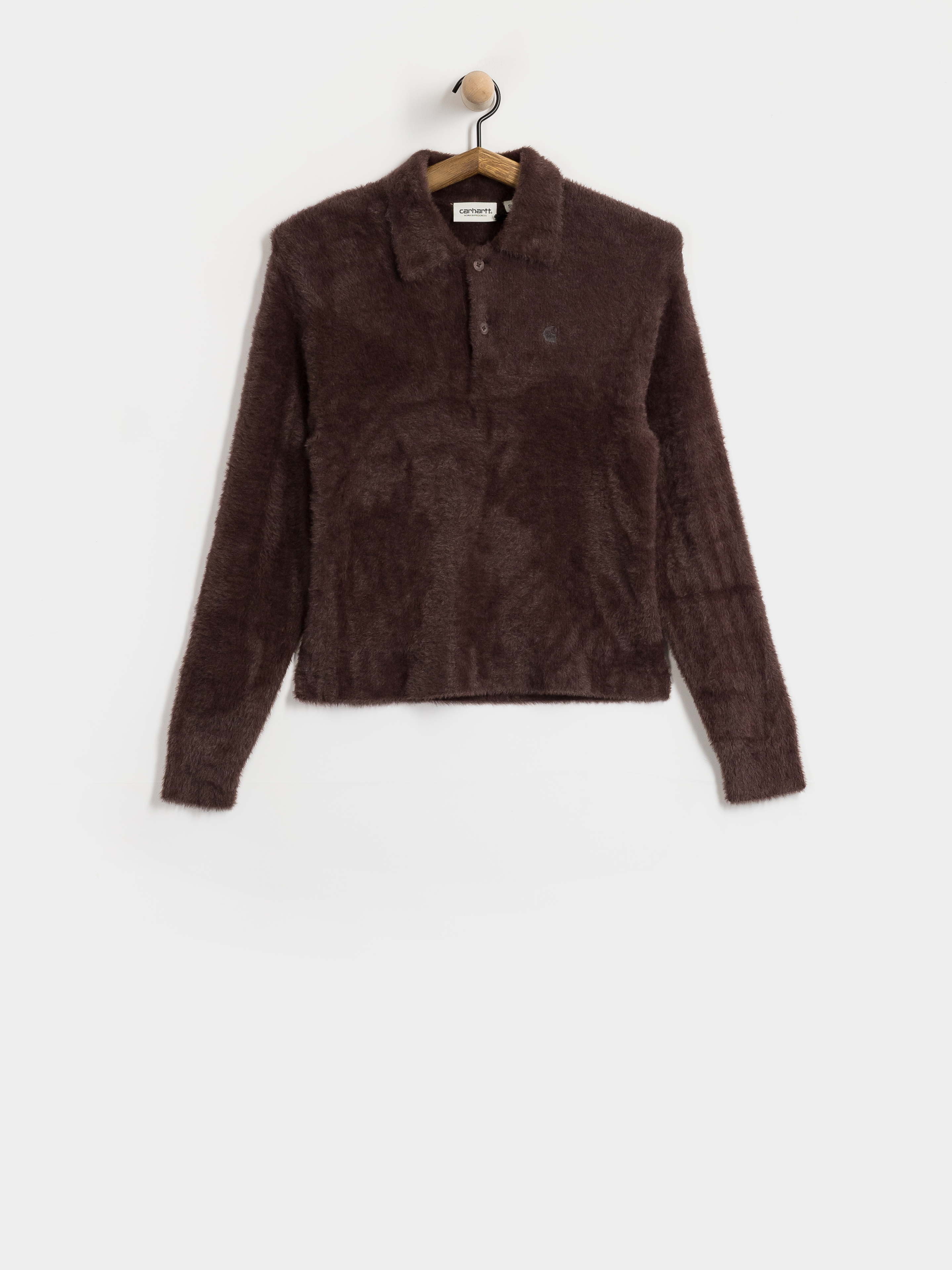 Sveter Carhartt WIP Maine Polo Wmn (palisander/palisander)