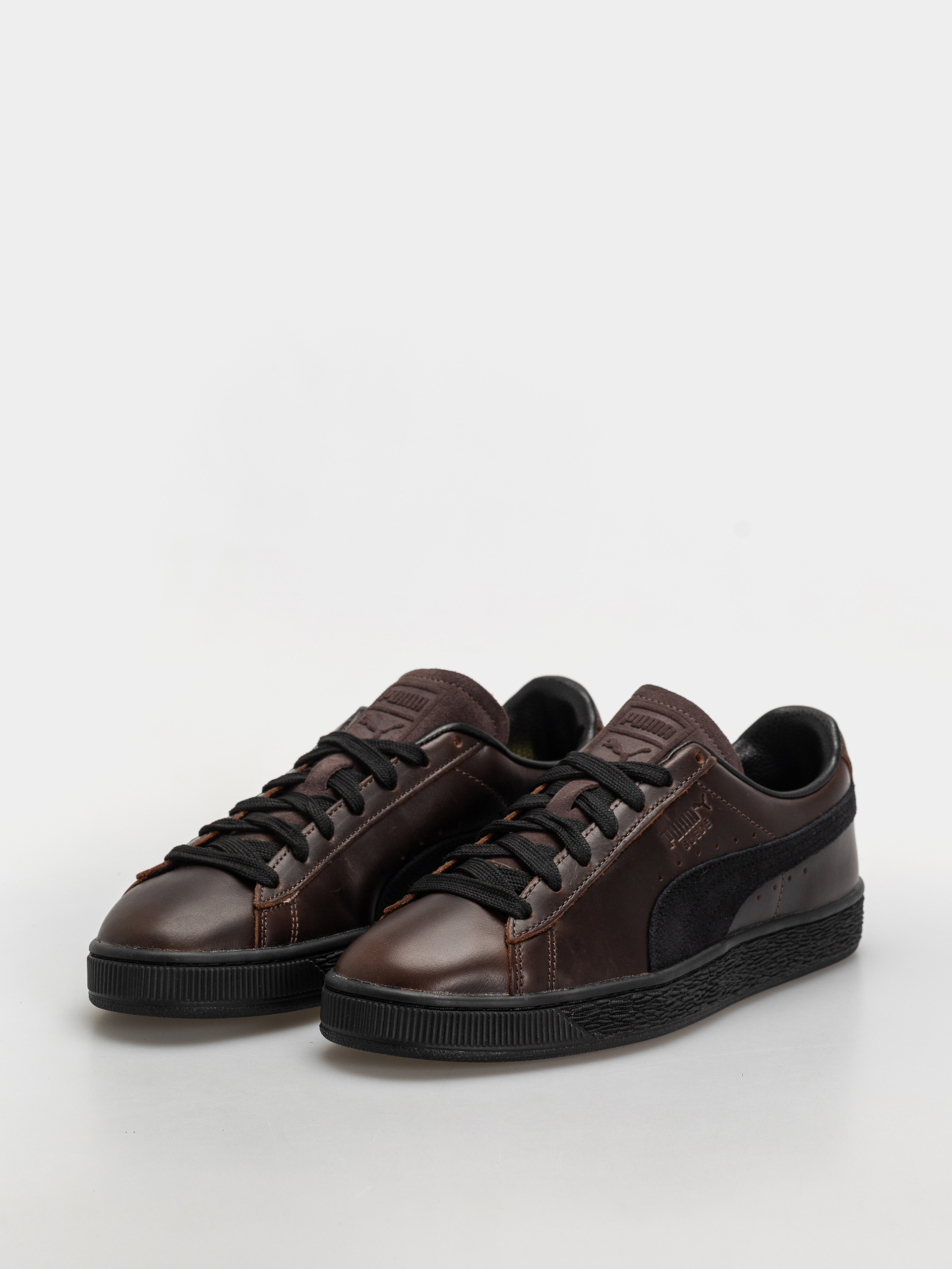 Topánky Puma Suede Dressed (leather brown/puma black)