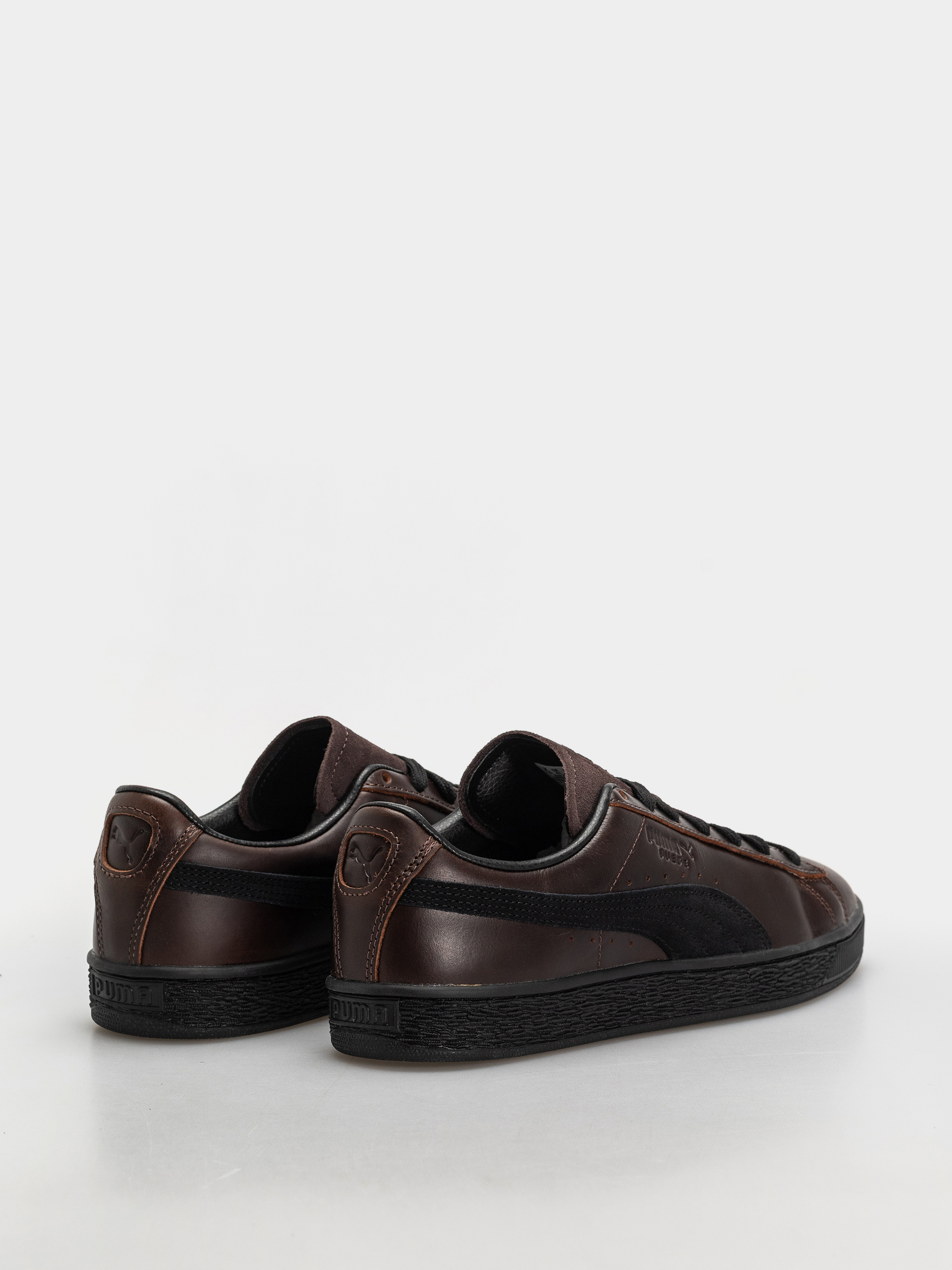 Topánky Puma Suede Dressed (leather brown/puma black)