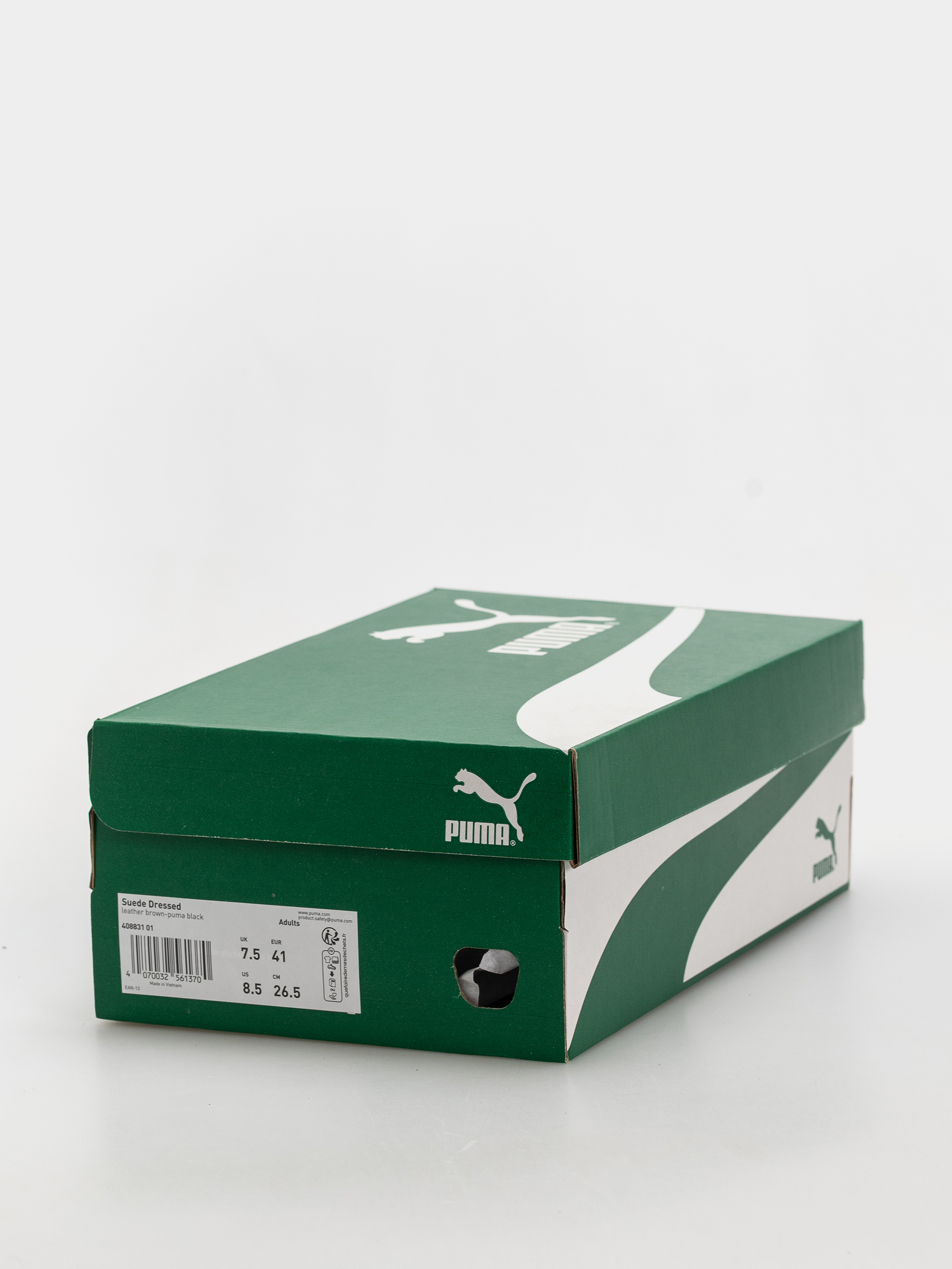 Topánky Puma Suede Dressed (leather brown/puma black)