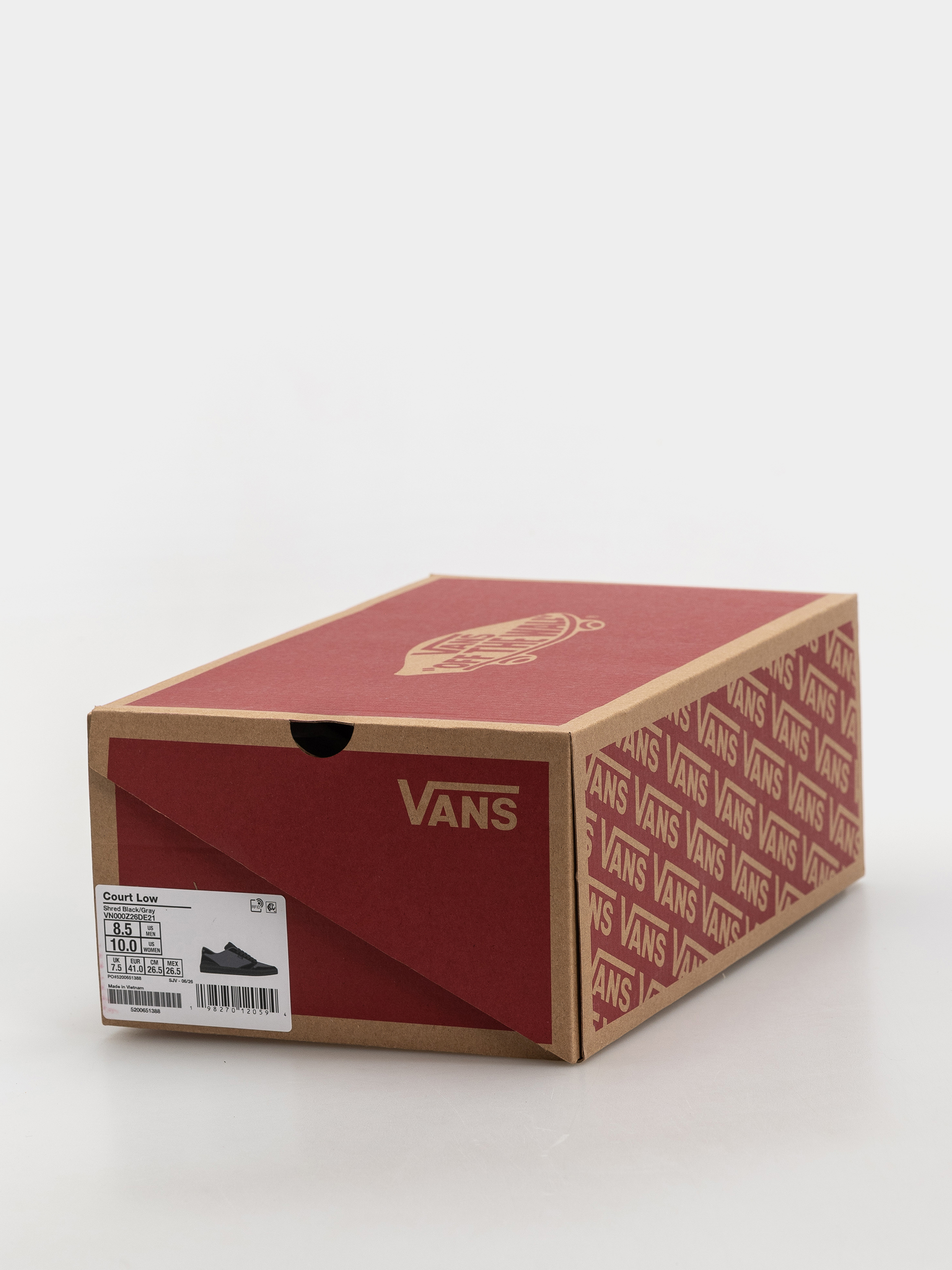 Topánky Vans Court Low (black/gray)