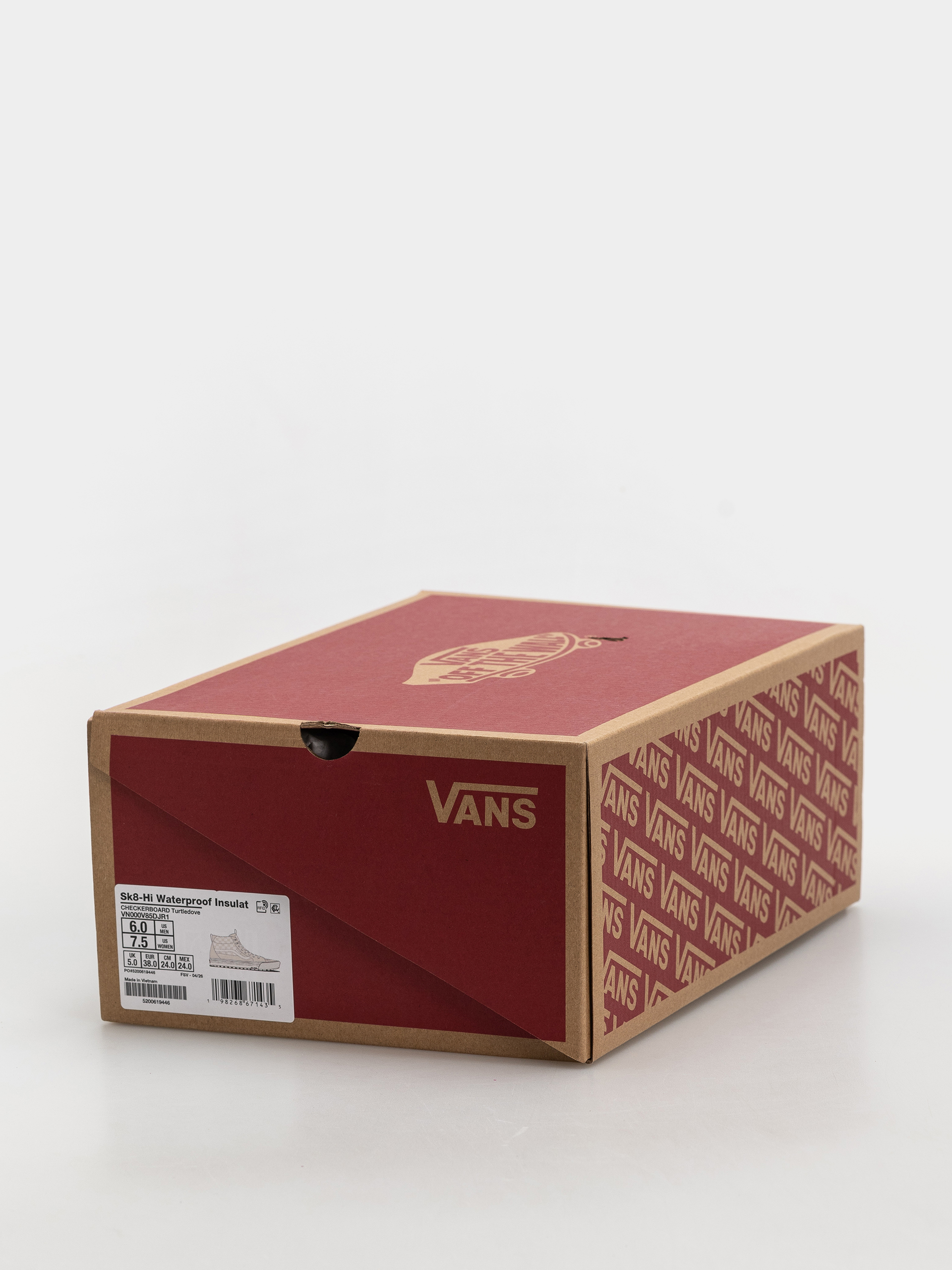 Topánky Vans Sk8 Hi Waterproof Insulated Mte (turtledove)