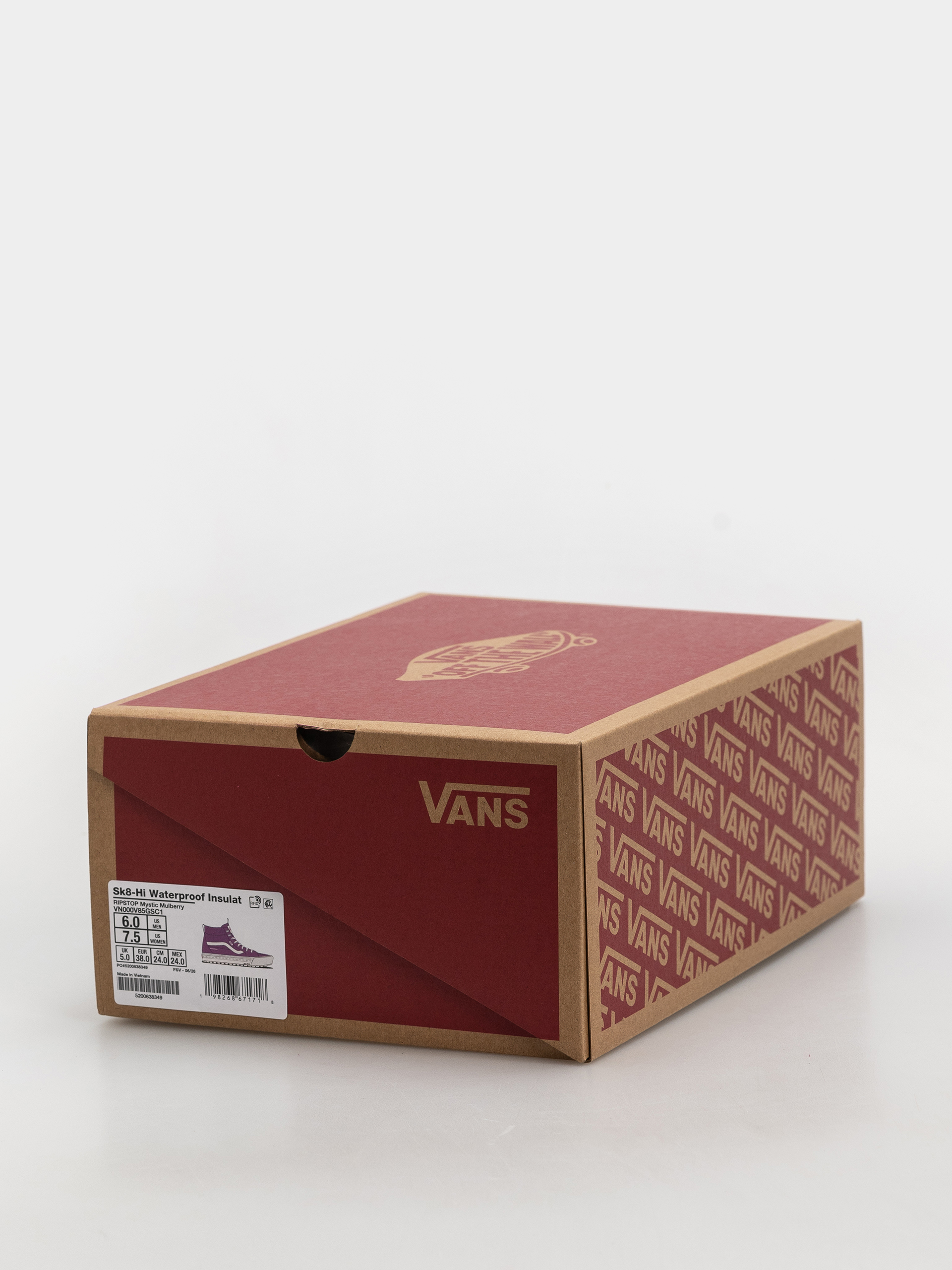 Topánky Vans Sk8 Hi Waterproof Insulated Mte (mystic mulberry)
