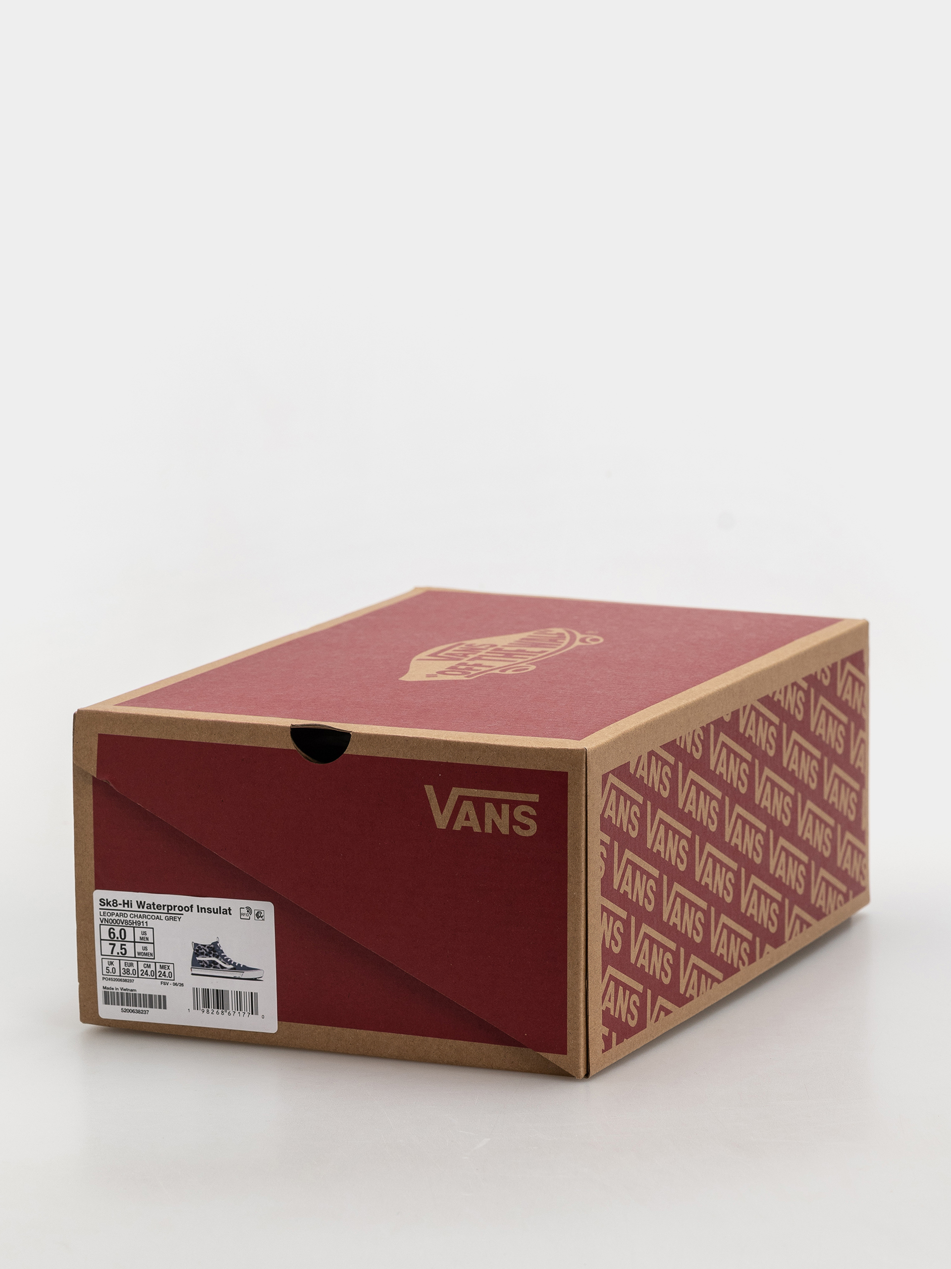 Topánky Vans Sk8 Hi Waterproof Insulated Mte (charcoal grey)