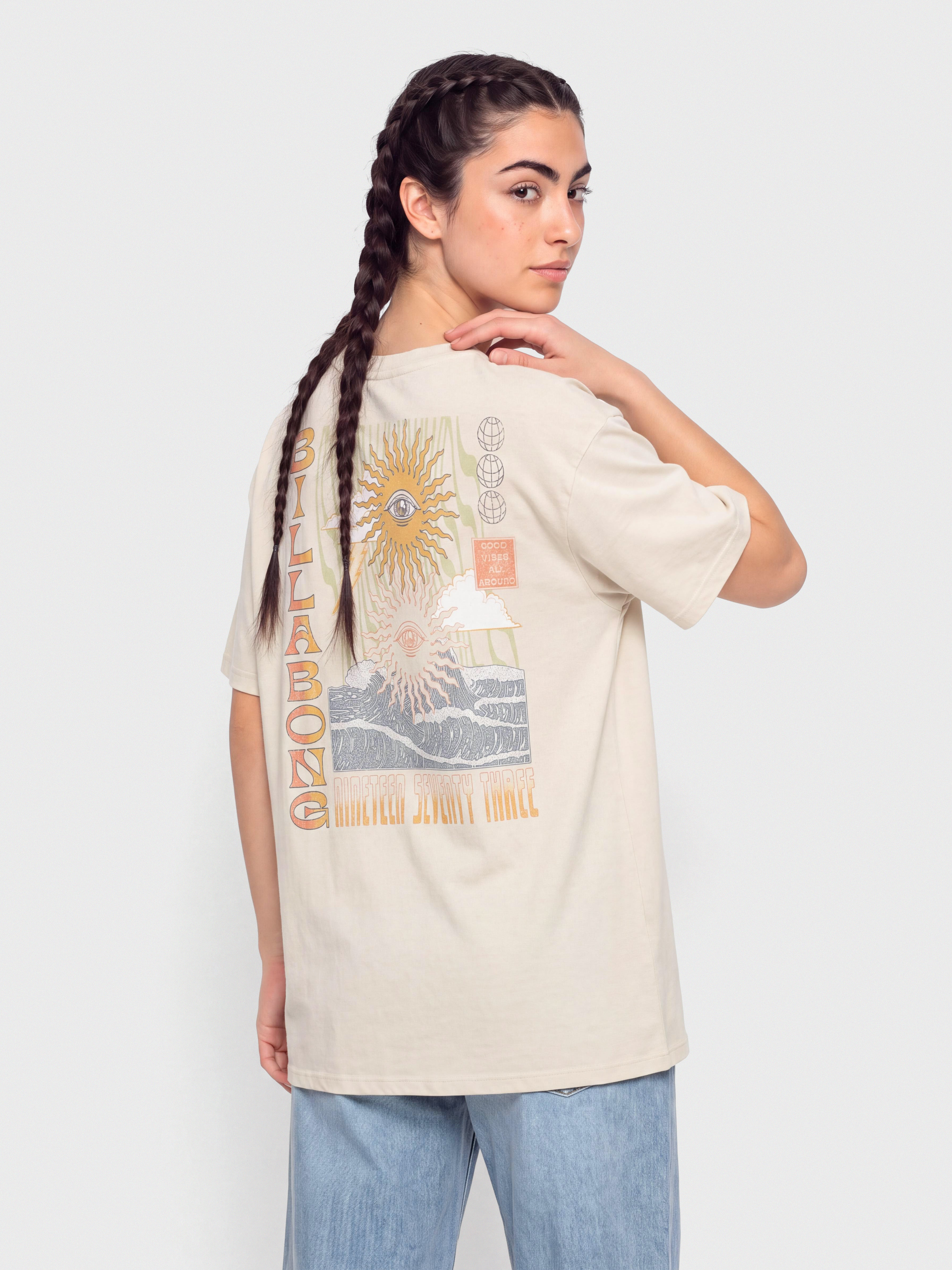 Tričko Billabong Adiv Good Vibes True Boy Wmn