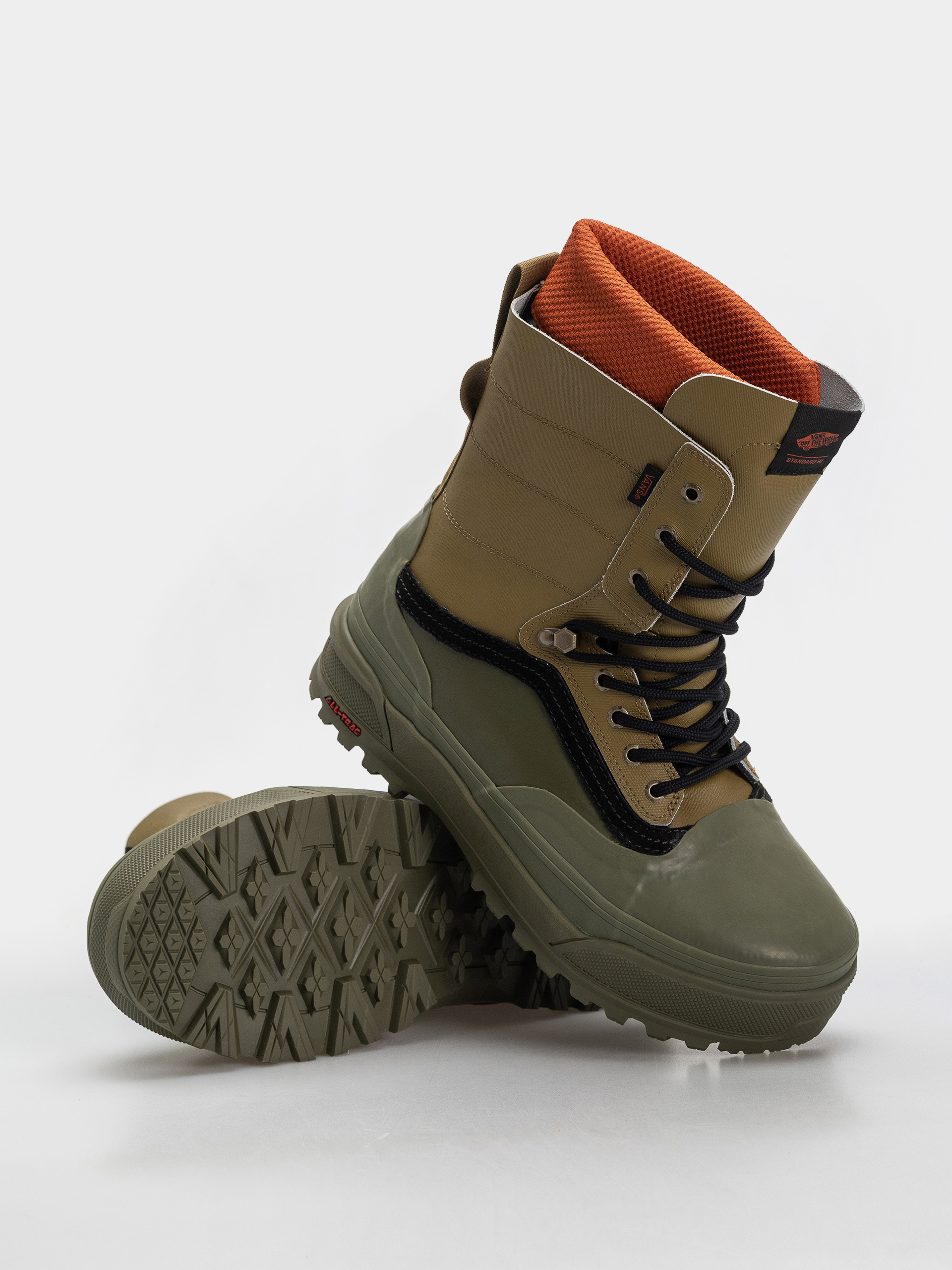 Topánky Vans Standard Hi 2.0 Mte (olive brown)