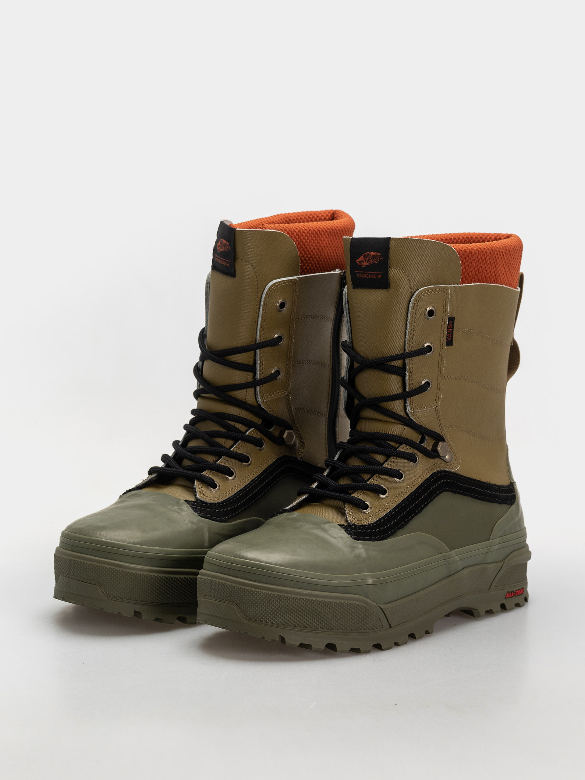 Topánky Vans Standard Hi 2.0 Mte (olive brown)