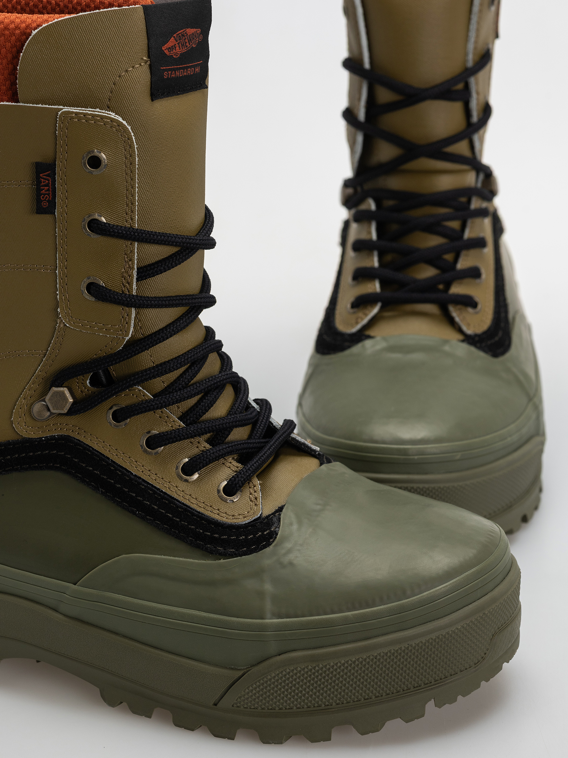 Topánky Vans Standard Hi 2.0 Mte (olive brown)