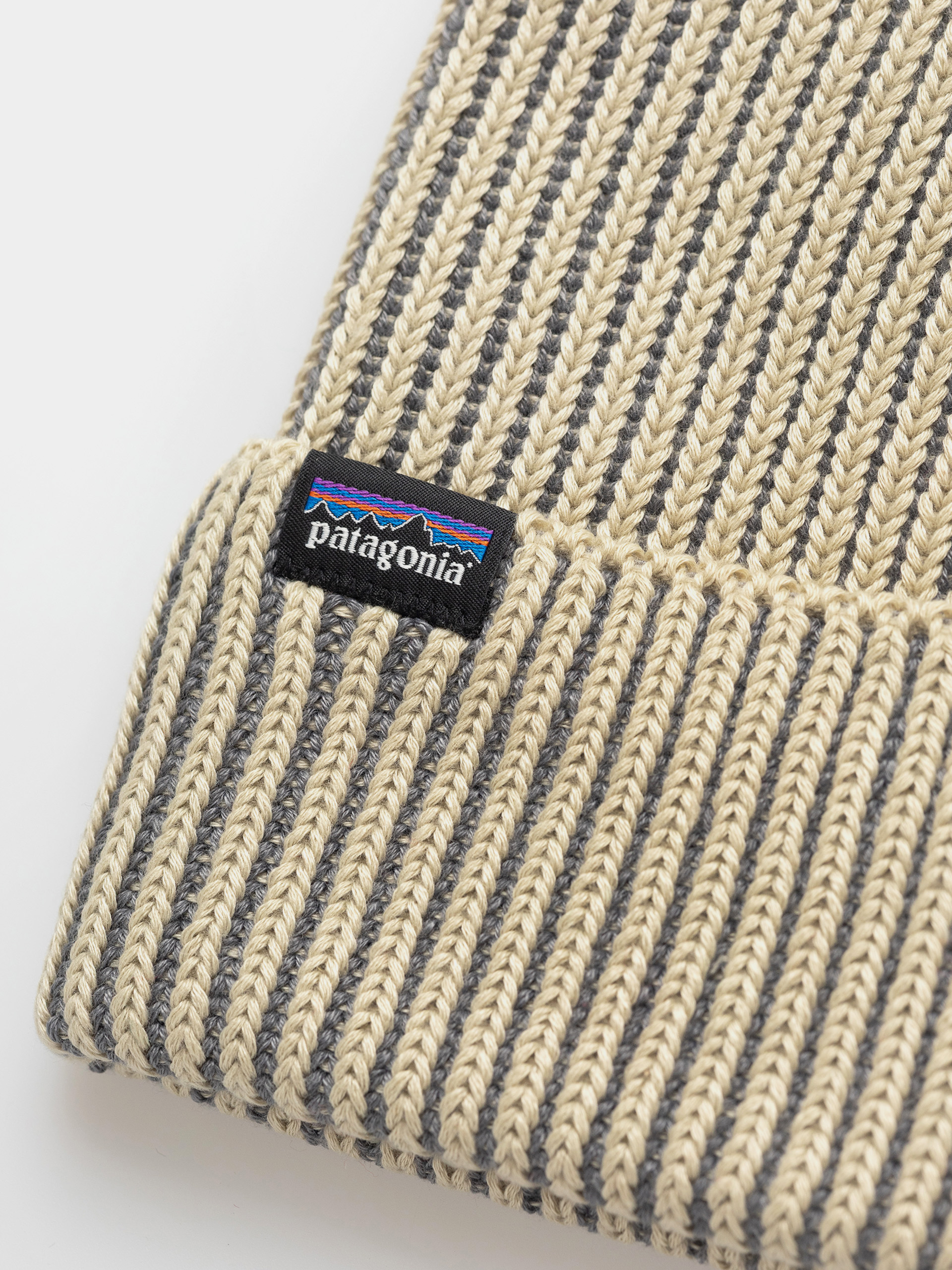 Čiapka Patagonia Fishermans Rolled (contrast stripe weathered stone)