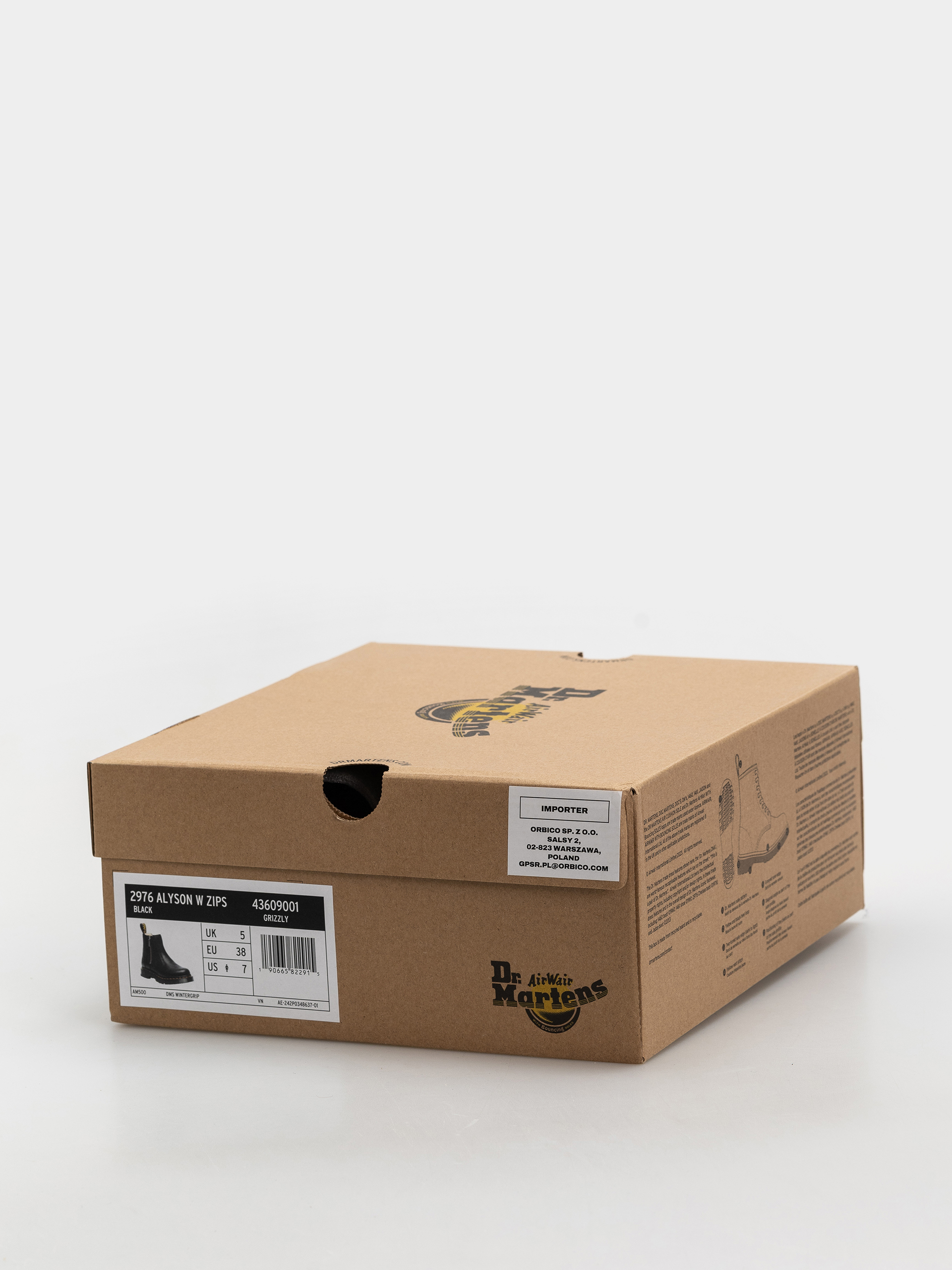 Topánky Dr. Martens 2976 Alyson w Zips Wmn (black)