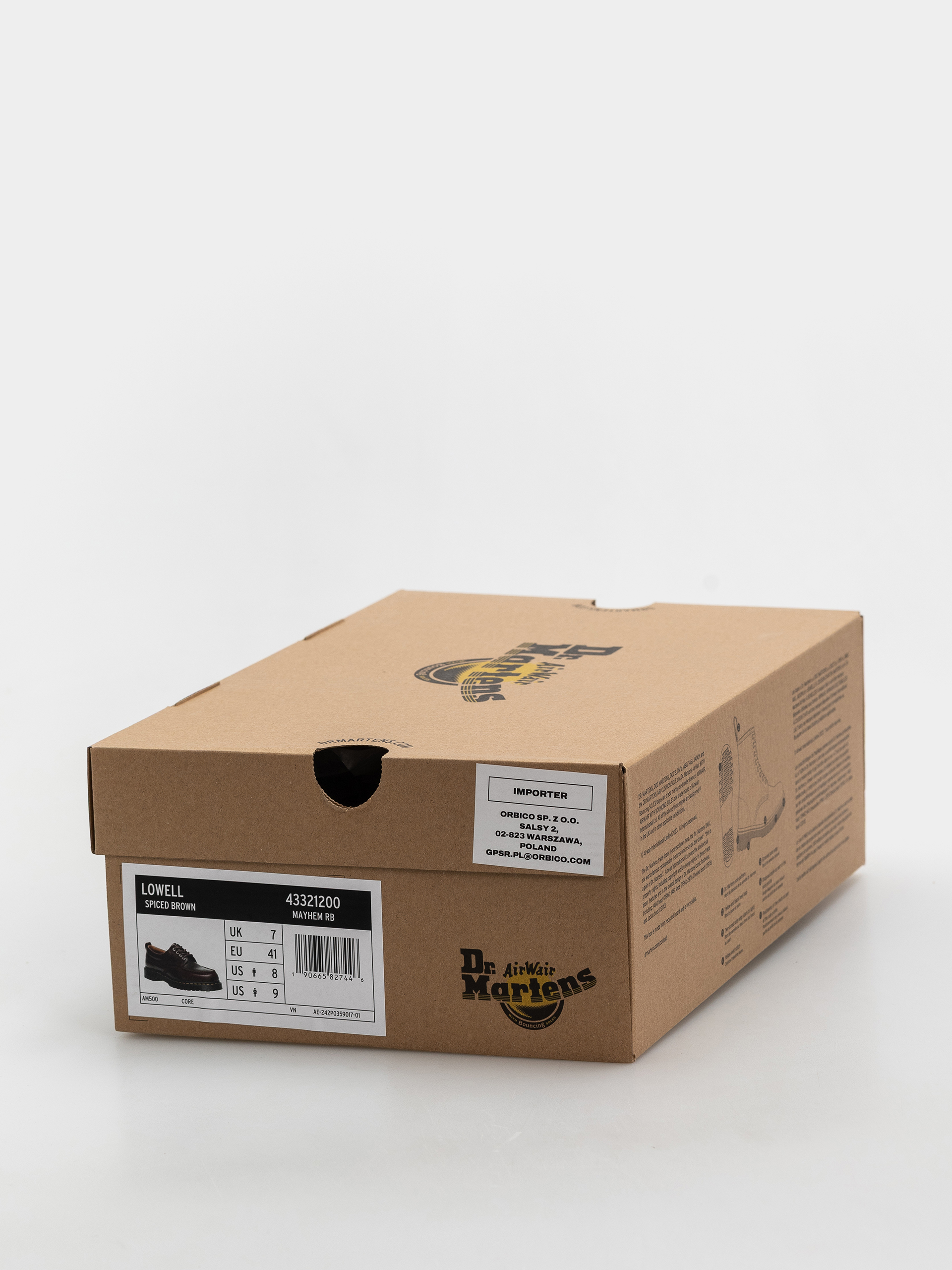 Topánky Dr. Martens Lowell (spiced brown)