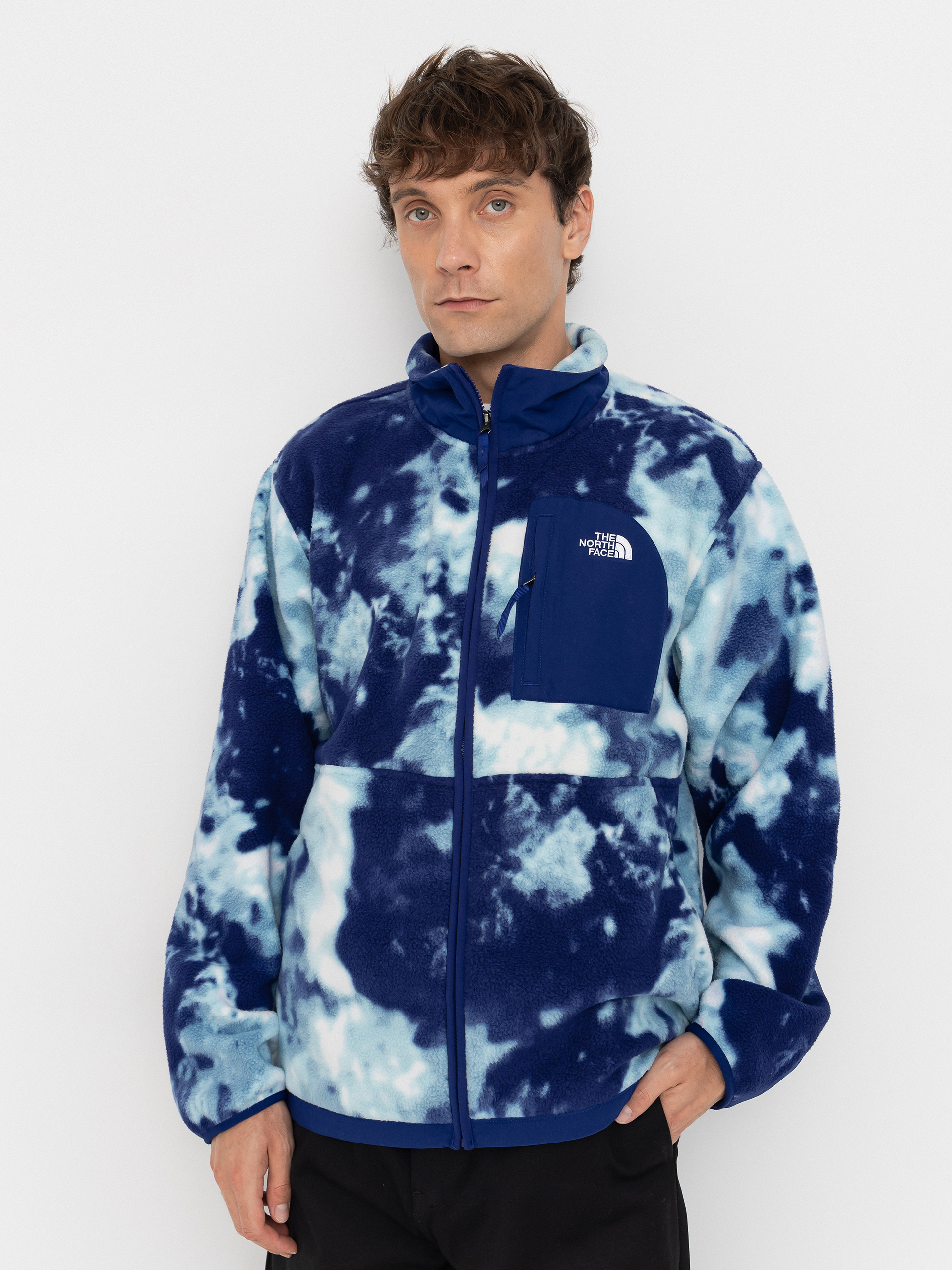 Flu00edsovu00e1 mikina The North Face Yumiori Off Peak (bold blue granitic rock)